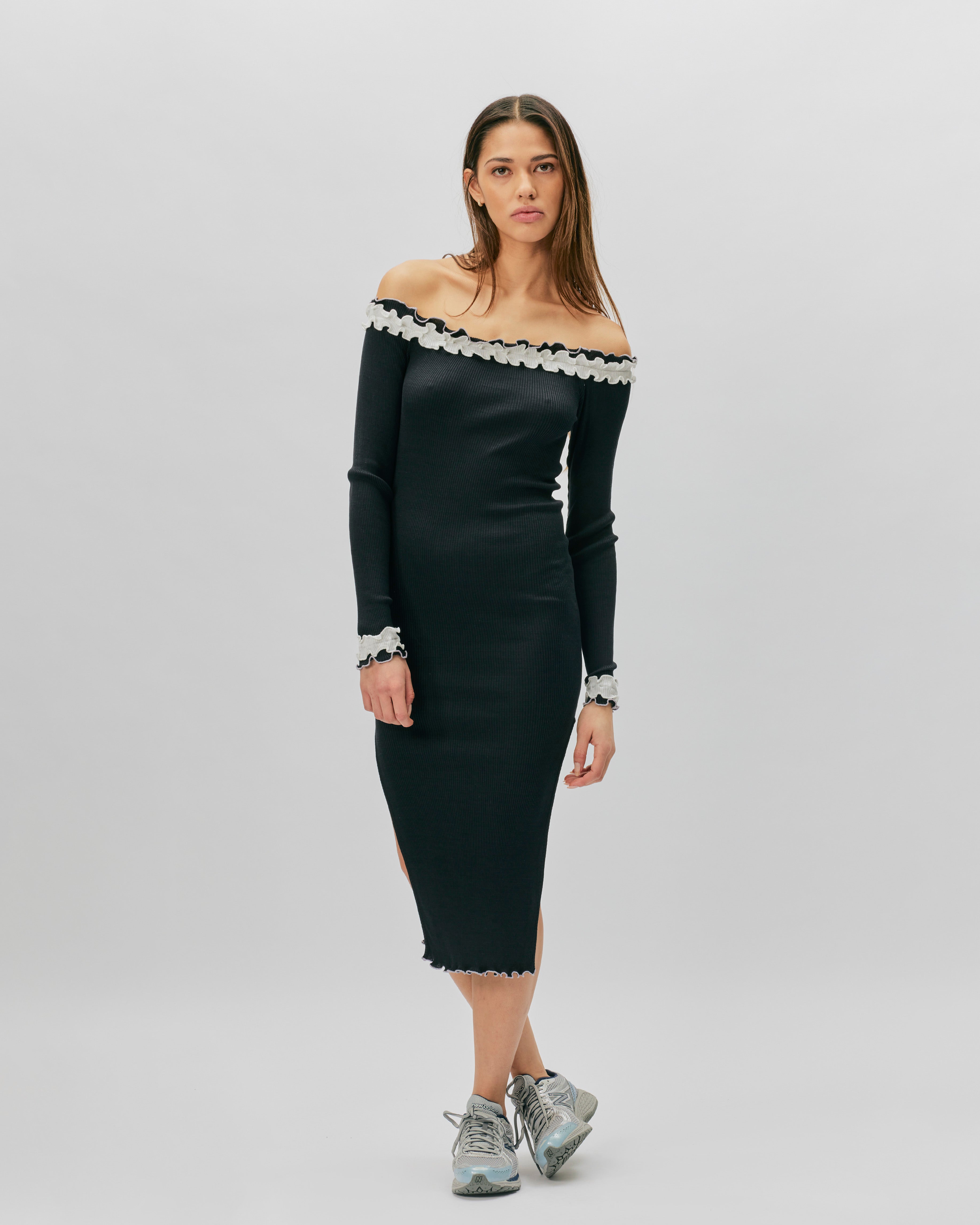 OpéraSPORT Esmeralda Dress BLACK/WHITE Z48-BLK/WHT