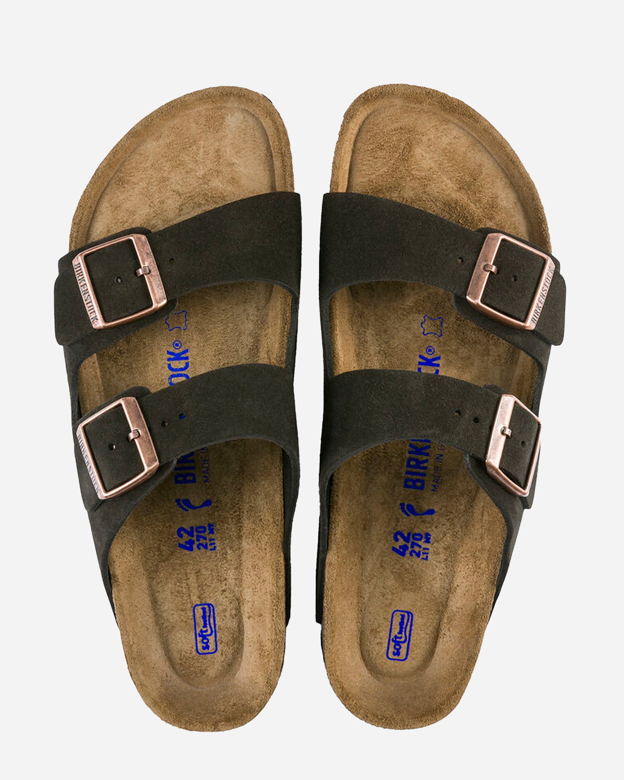 BIRKENSTOCK Arizona SFB LEVE Suede Mocca 951313