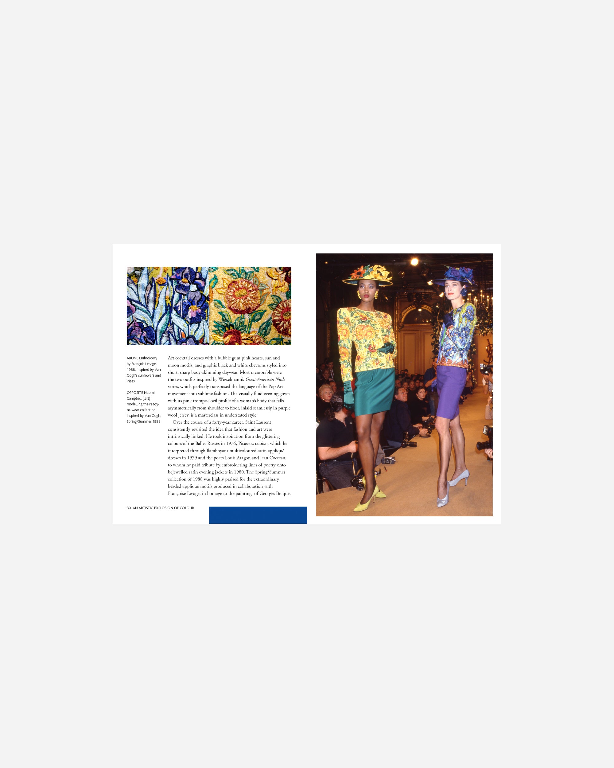 Welbeck Publishing Little Book of Yves Saint Laurent Blue CB1009