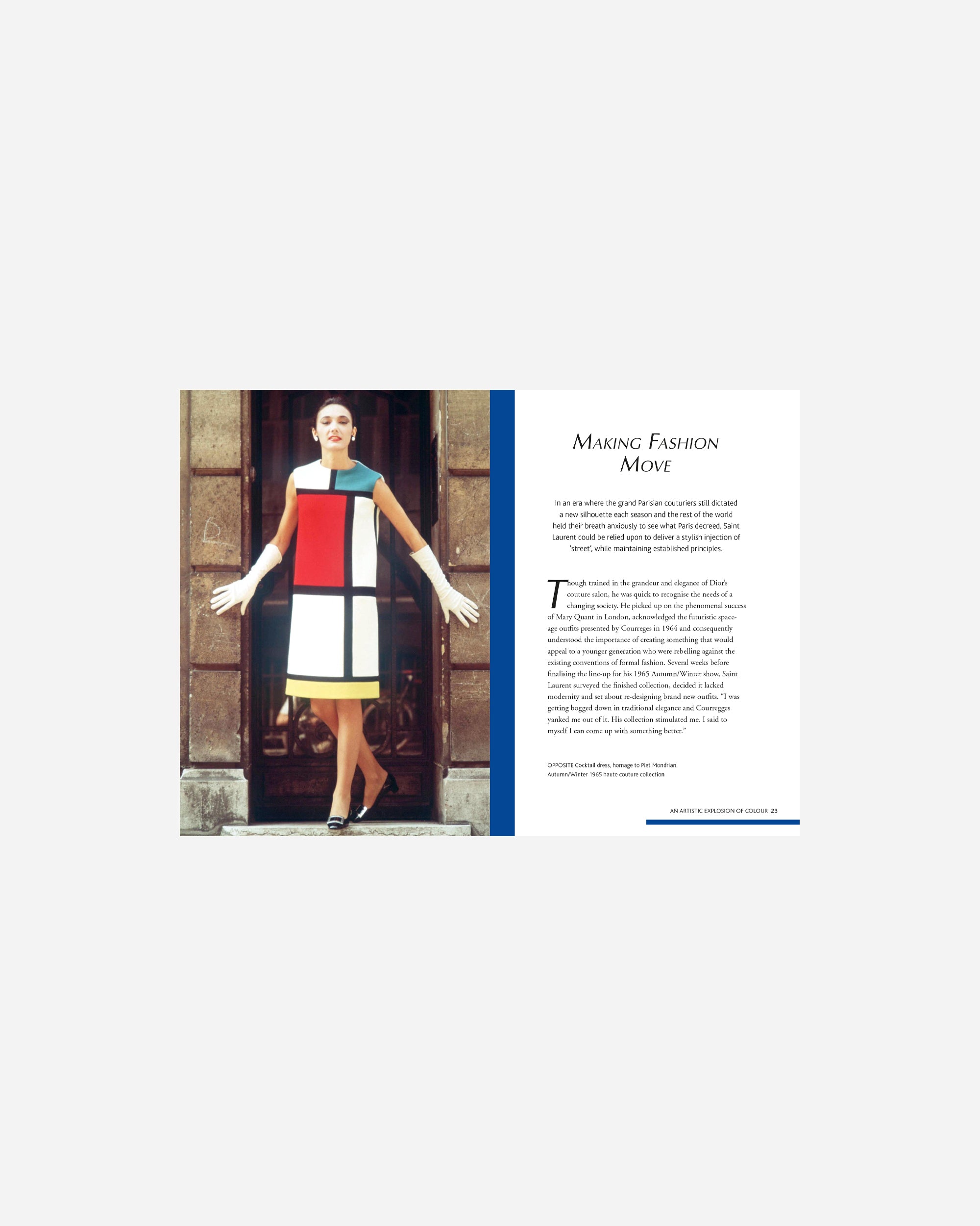 Welbeck Publishing Little Book of Yves Saint Laurent Blue CB1009