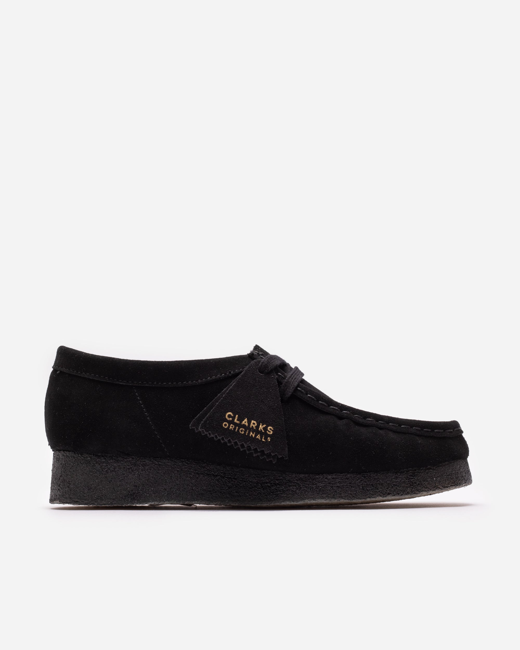 Clarks Originals Wallabee Black Suede CL26155522