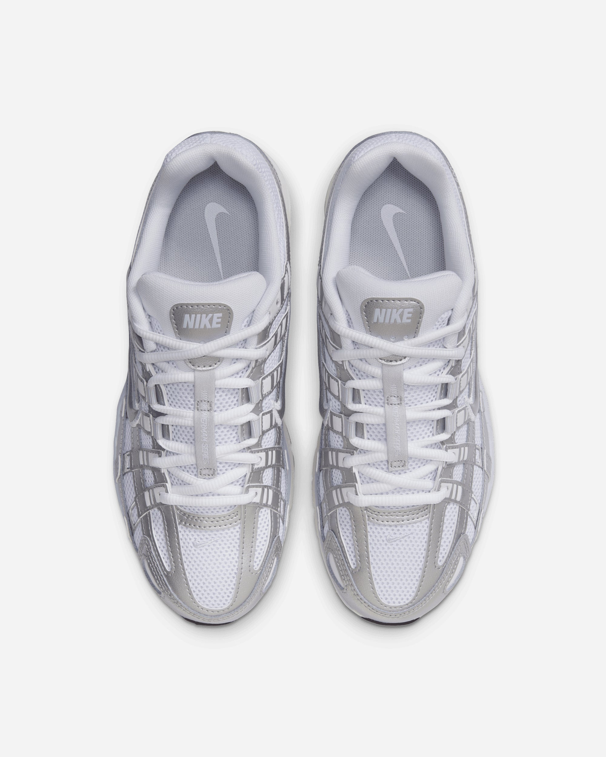 Nike Nike P-6000 WHITE/METALLIC SILVER BV1021-106
