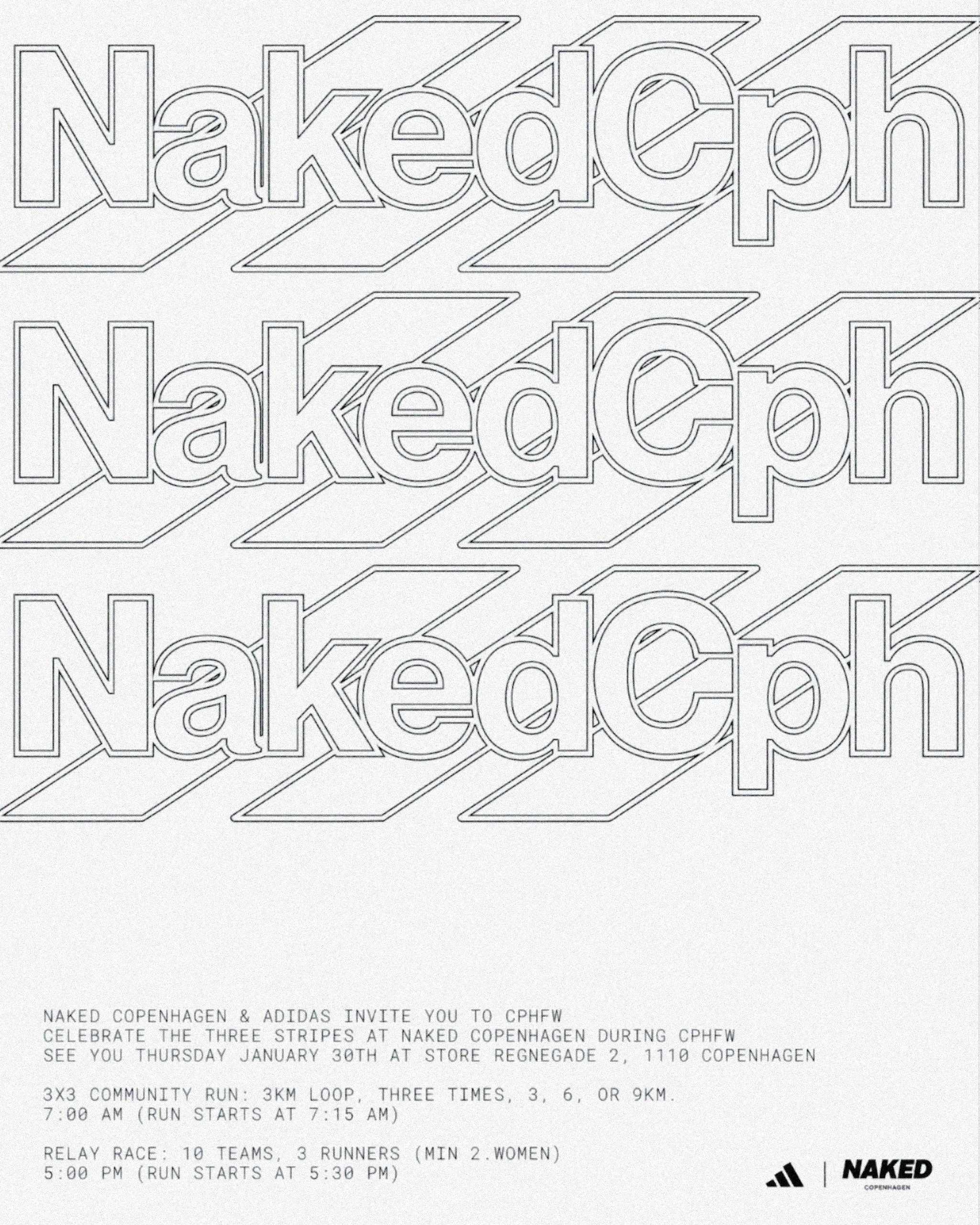 NAKED Copenhagen and adidas invite you to CPHFW