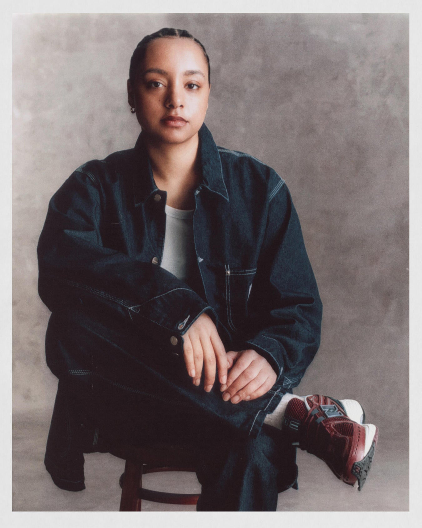 Julia Lebossé founder of Sneakers By Women for the New Balance 1906