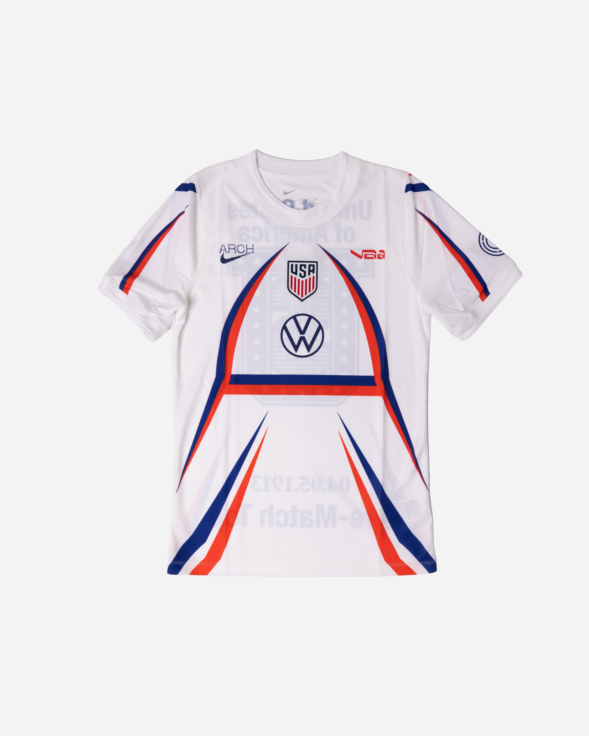 Nike Nike x V.A.A. Pre Match Top USA WHITE/DEEP ROYAL BLUE IH1696-100