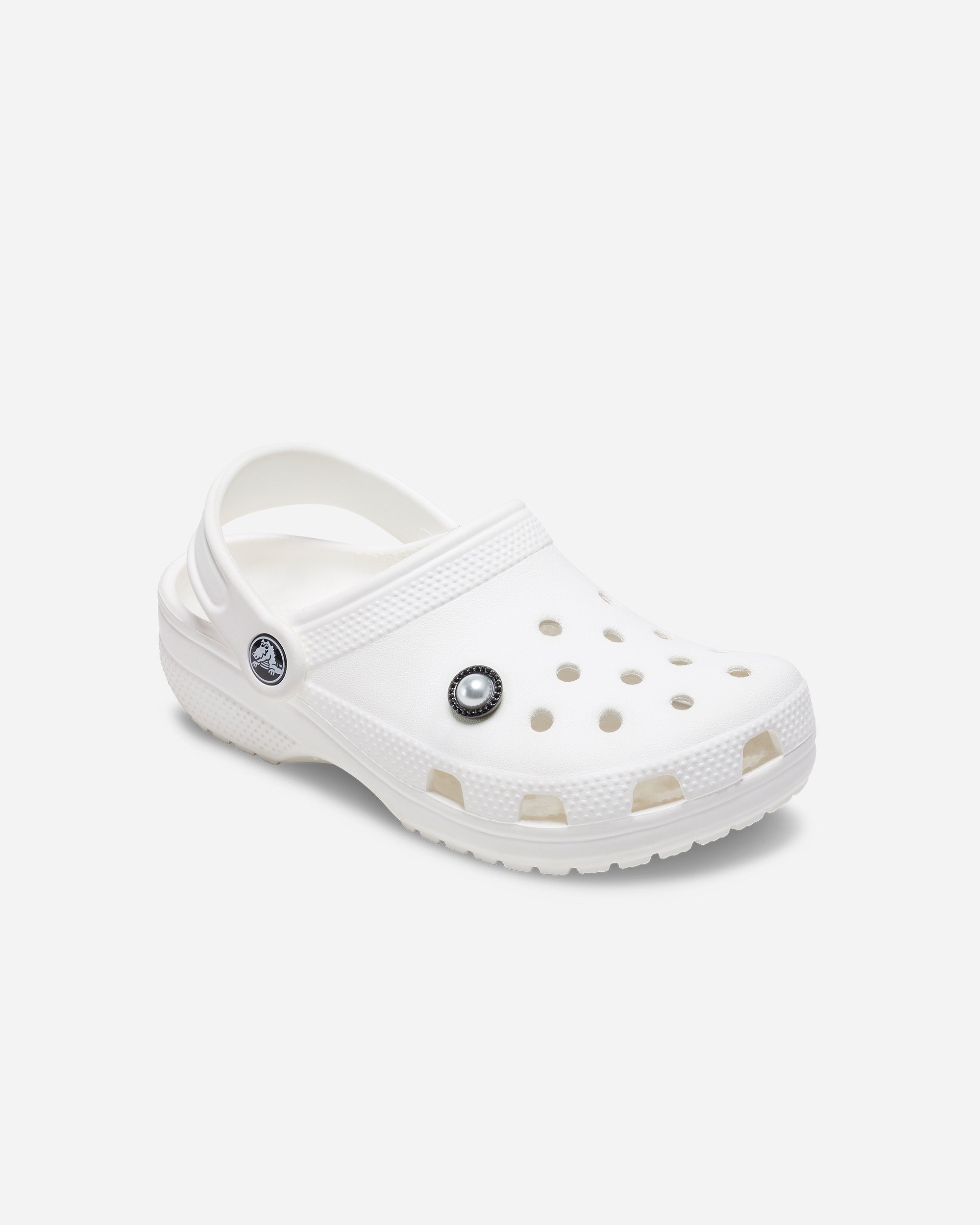 Crocs Jibbitz Pearl with Black Gem Base  10014642