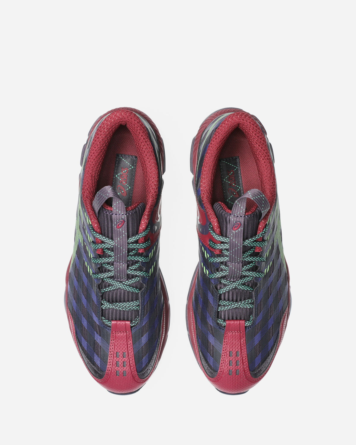 Gel-SJ33 ASICS SportStyle x Kiko Curation US8-S GEL-SJ33 DEEP PLUM/FRESH GRASS 1203B116-500