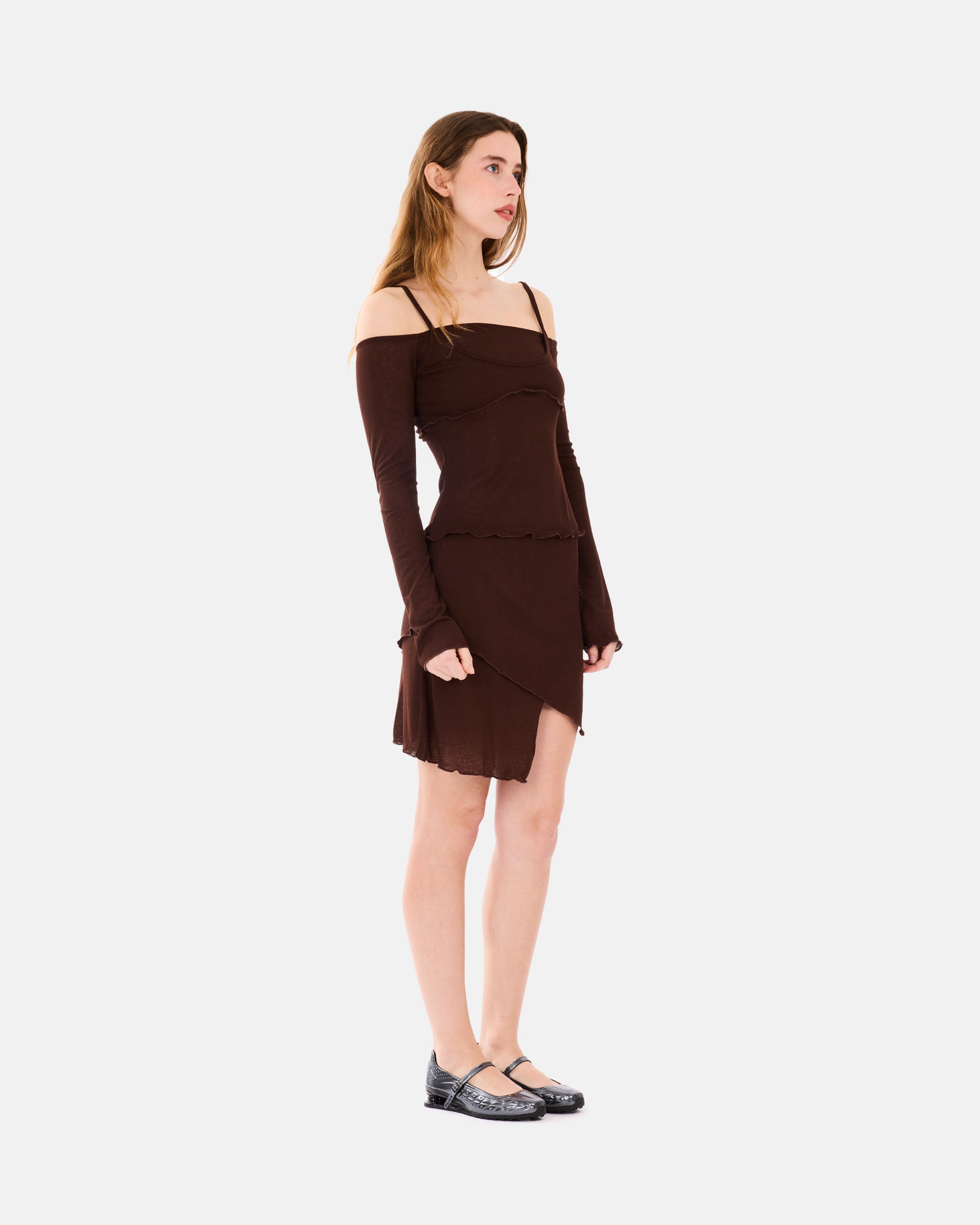 RÉSUMÉ MaddisonRS Skirt Dark Brown 127801561