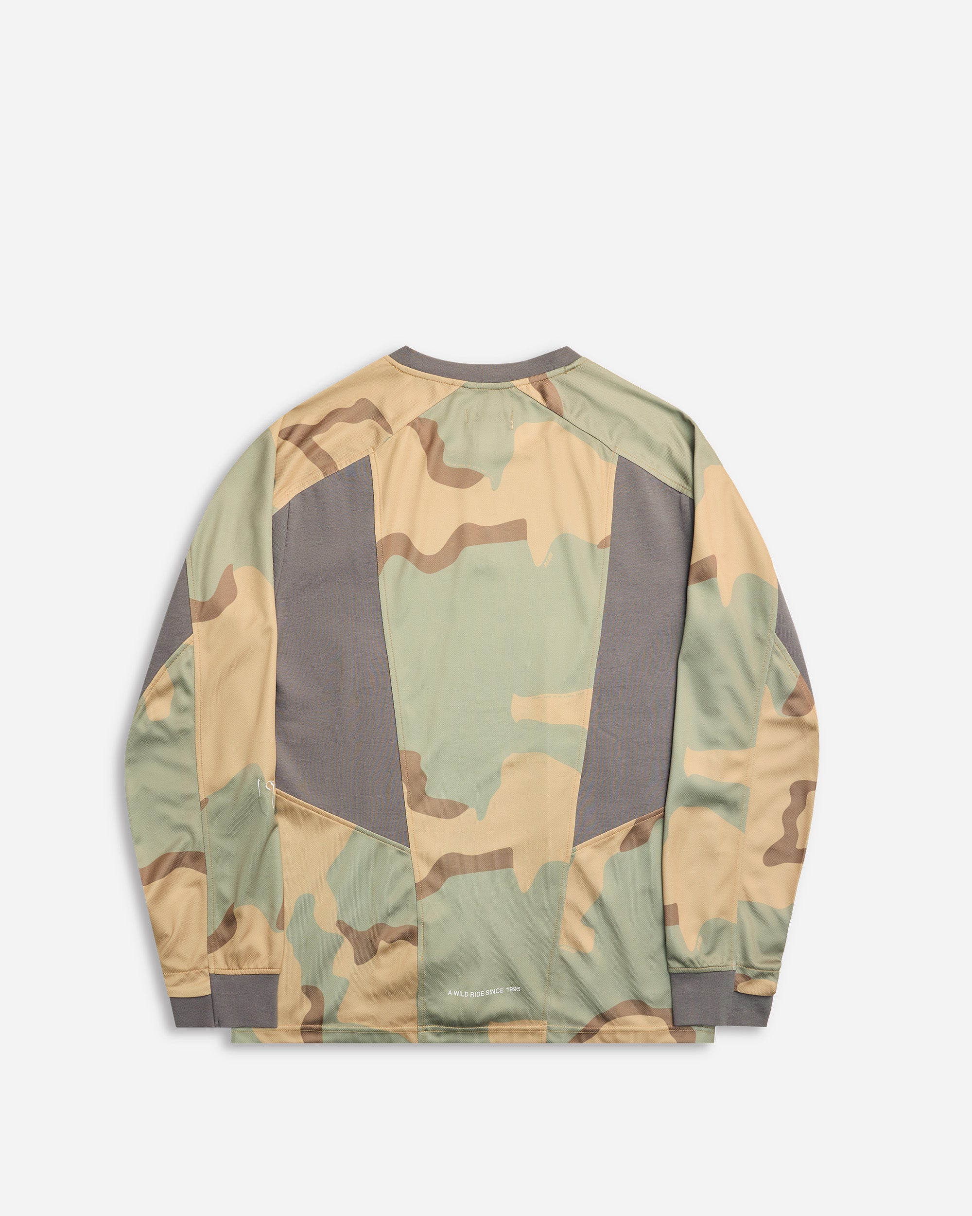 ALIS Nikola Long Sleeve Embroidered Logo CAMOUFLAGE : GREY 161-58