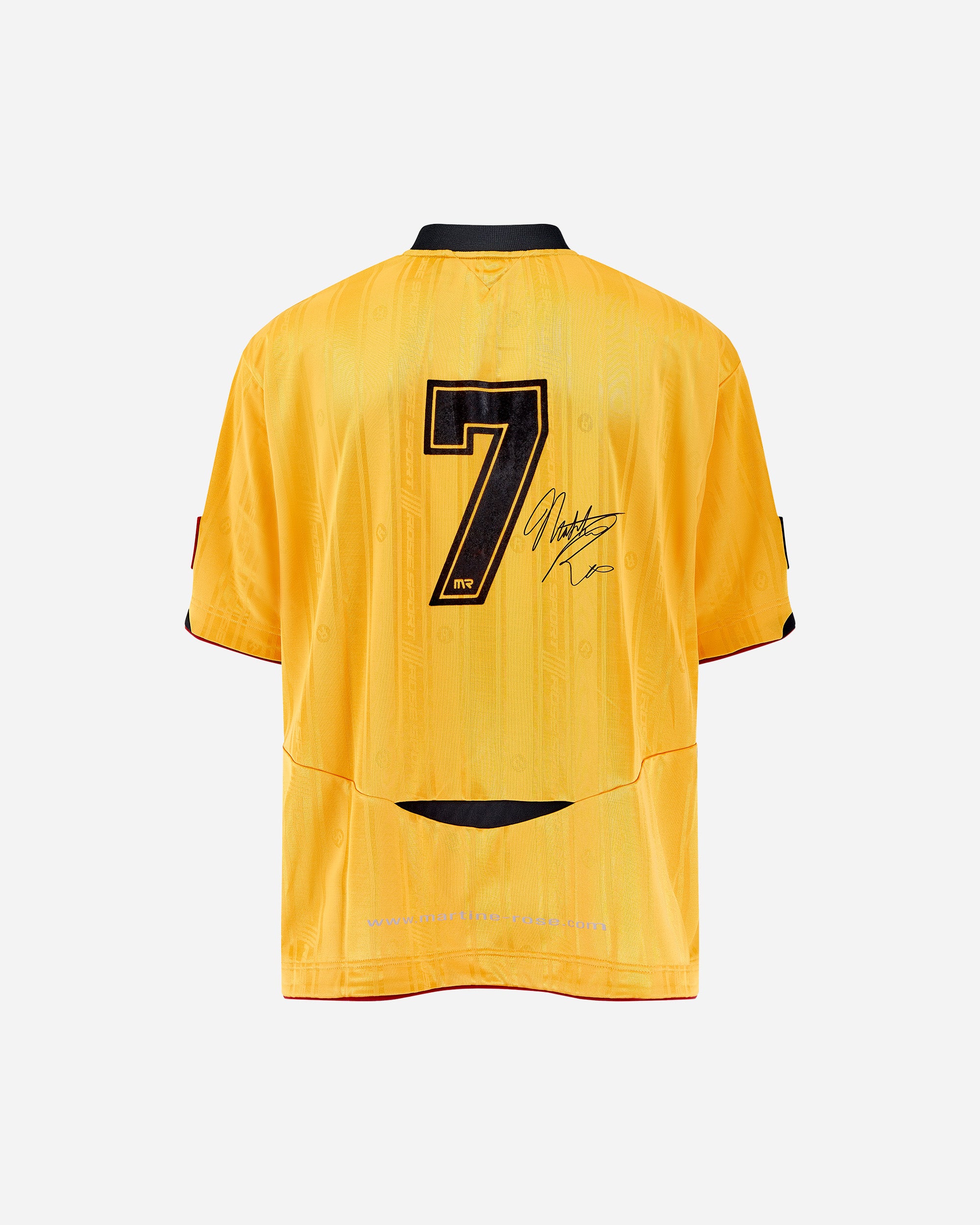 Martine Rose Printed Football Top YELLOW 197JT14307