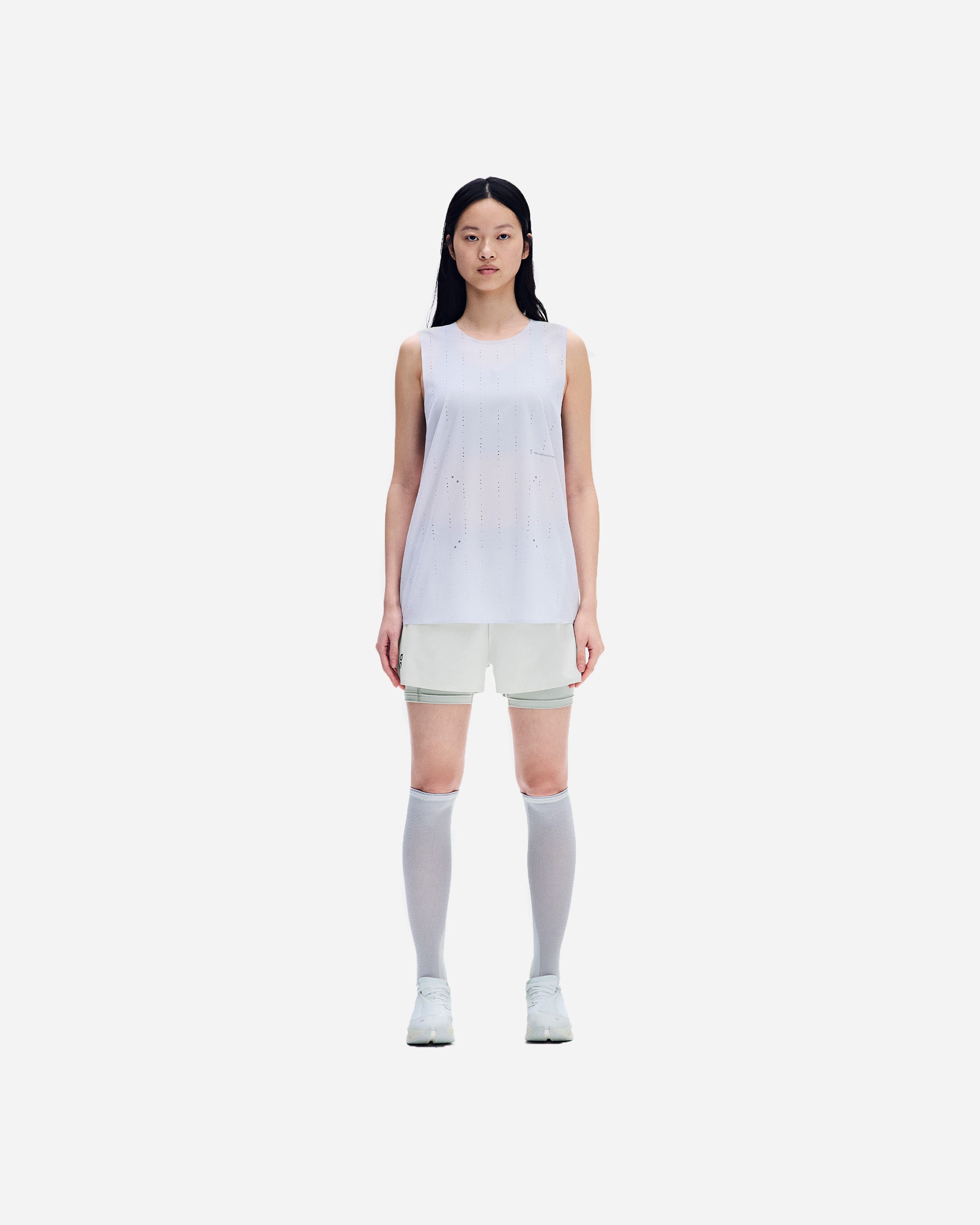 On On x PAF Zero 2-in-1 Shorts Ice | Gale 1MG11055036
