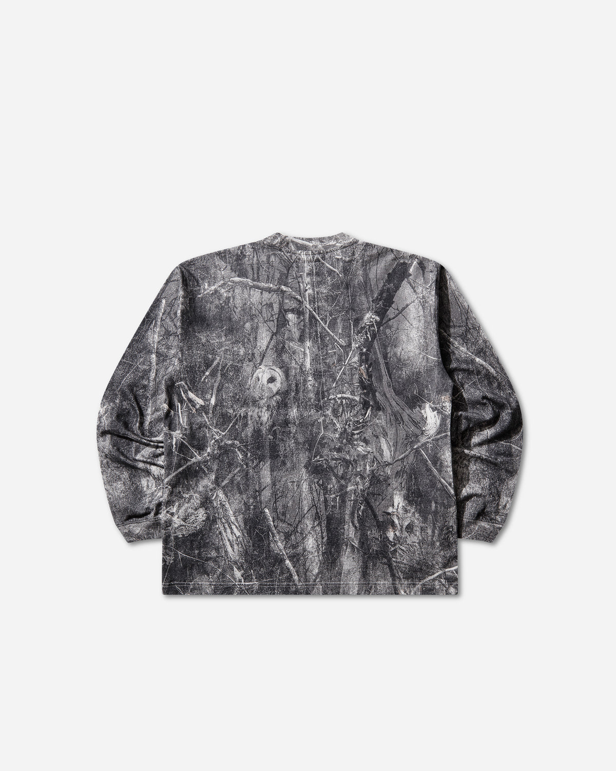 ROA Roa x Wrangler Jersey Long Sleeve Washed Pattern Owl Dark Owl Dark YBUW085JY05-Owl Dark