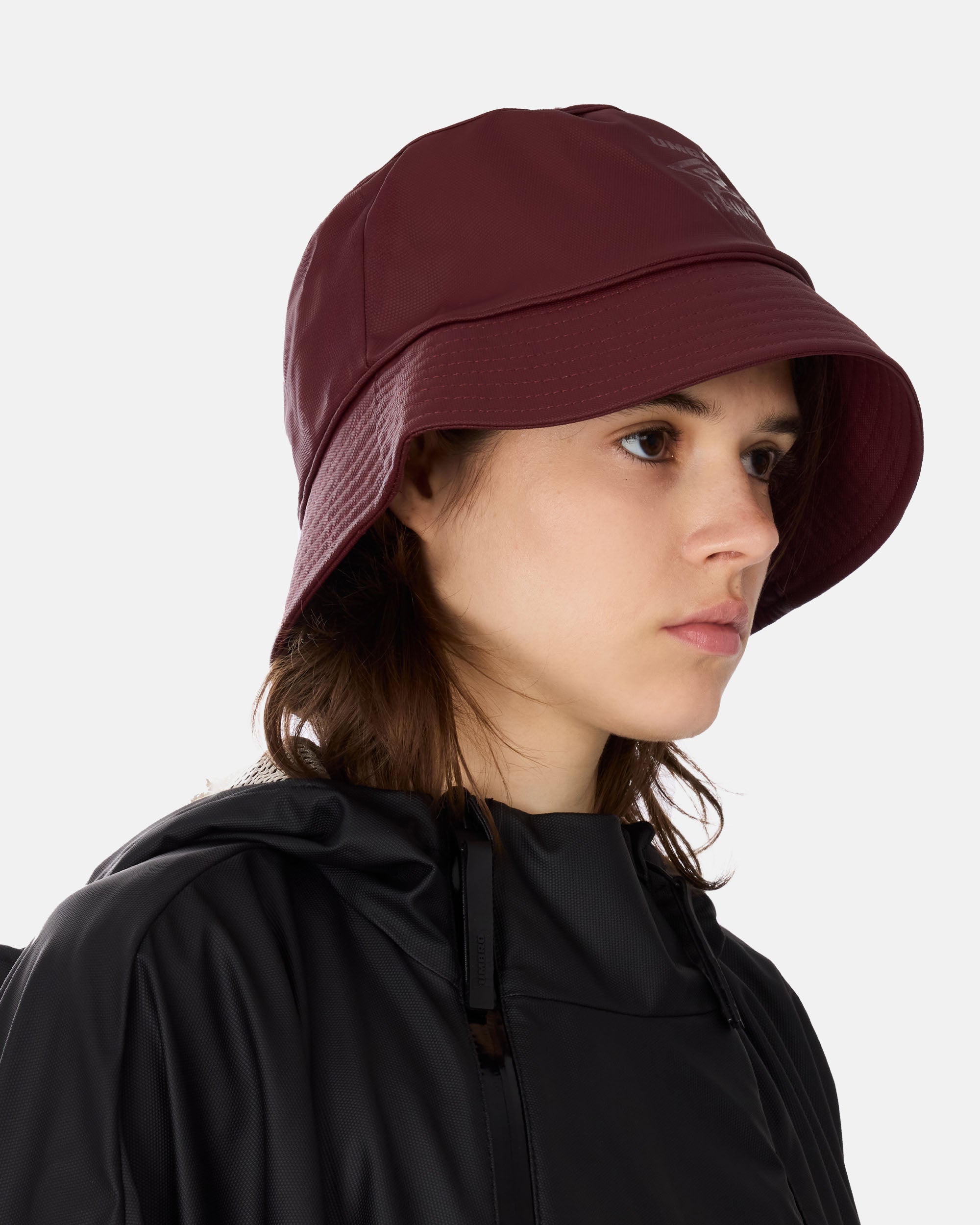 Rains Rains x Umbro Apollo Bucket Hat Maroon Red 20820-141