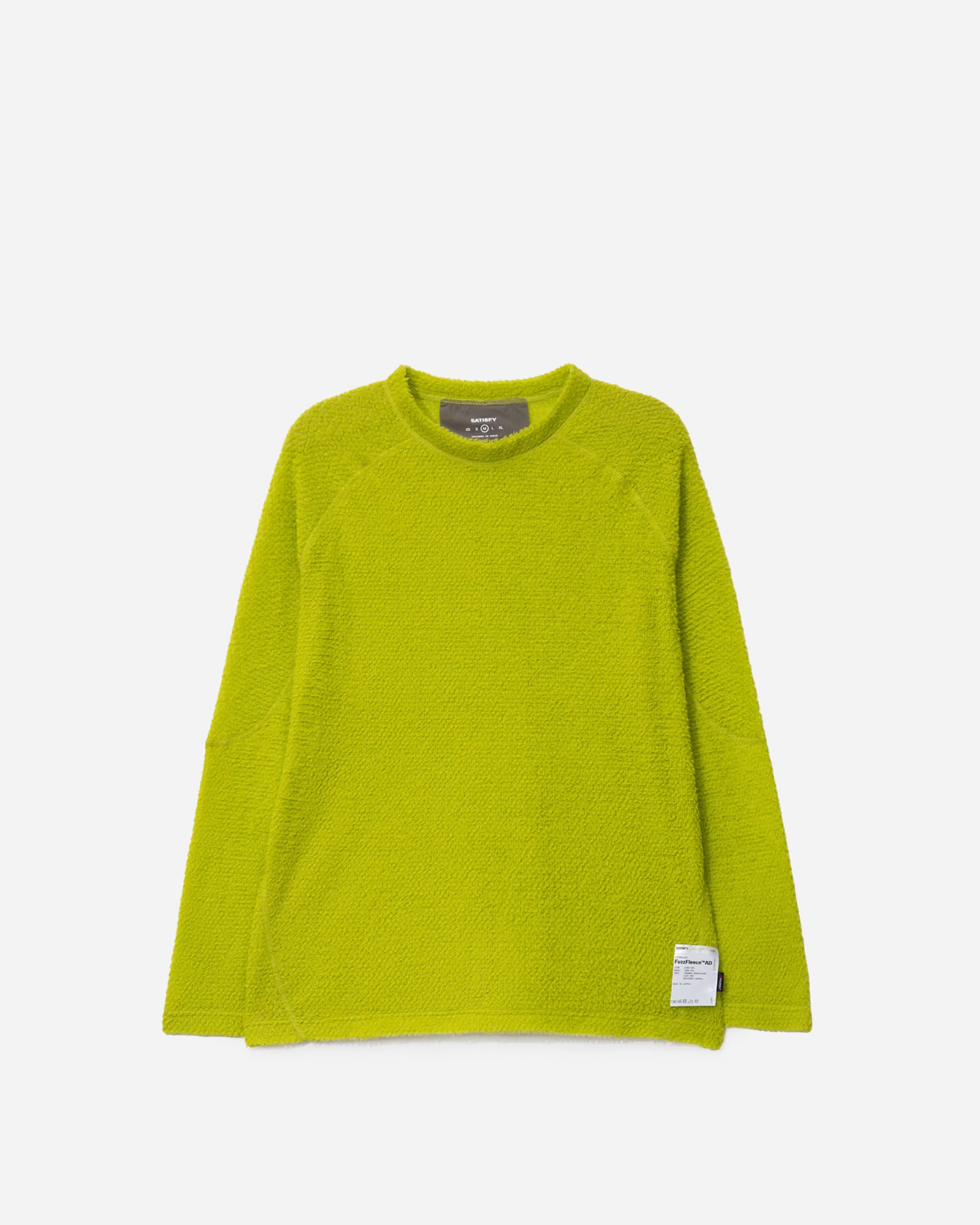Satisfy Fuzzfleece Ad Long Tee Grenoble Green 21020-GG