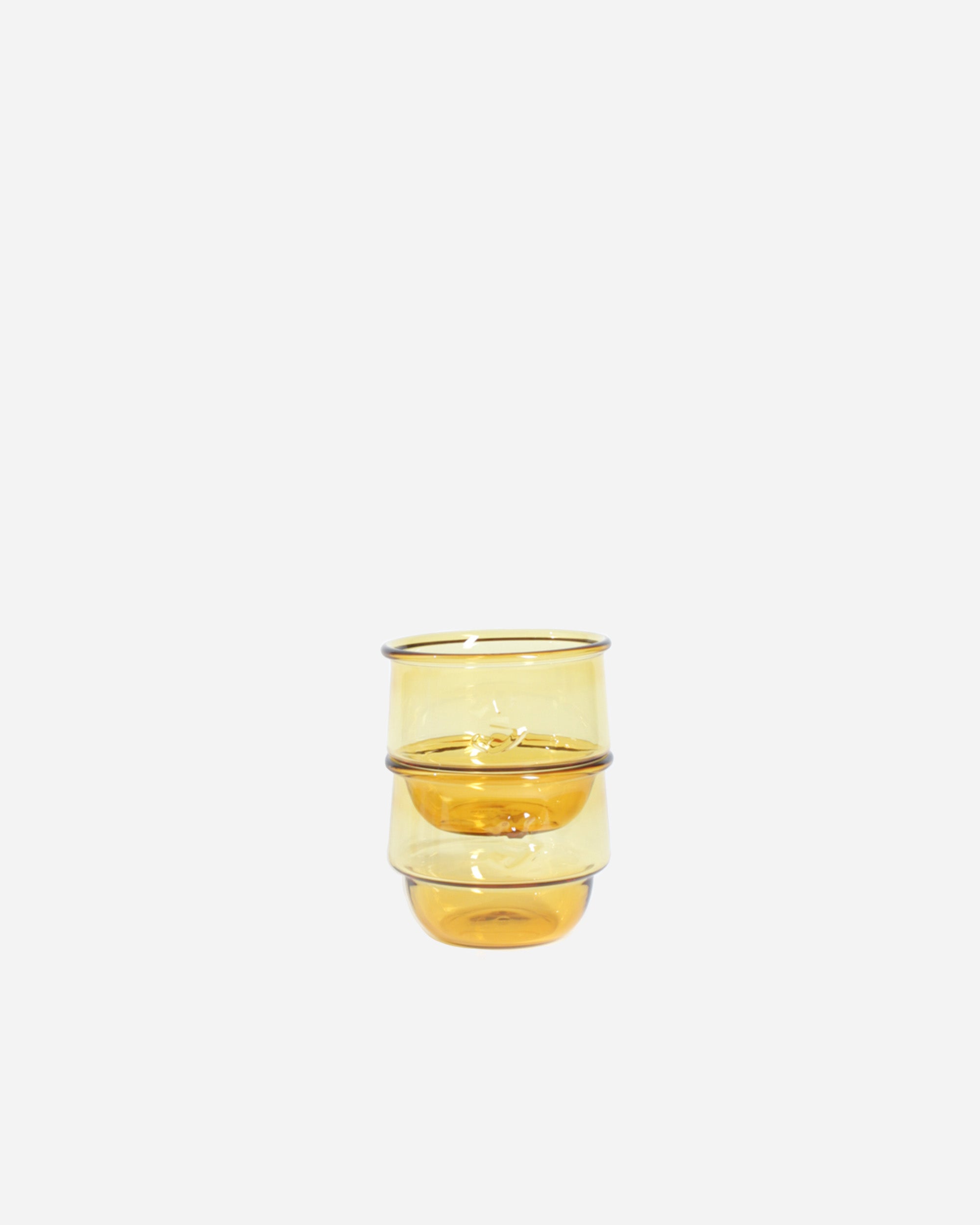 NIKO JUNE Kantine Drinking Glass 2 Pcs Yellow 25-KADG-YE-2