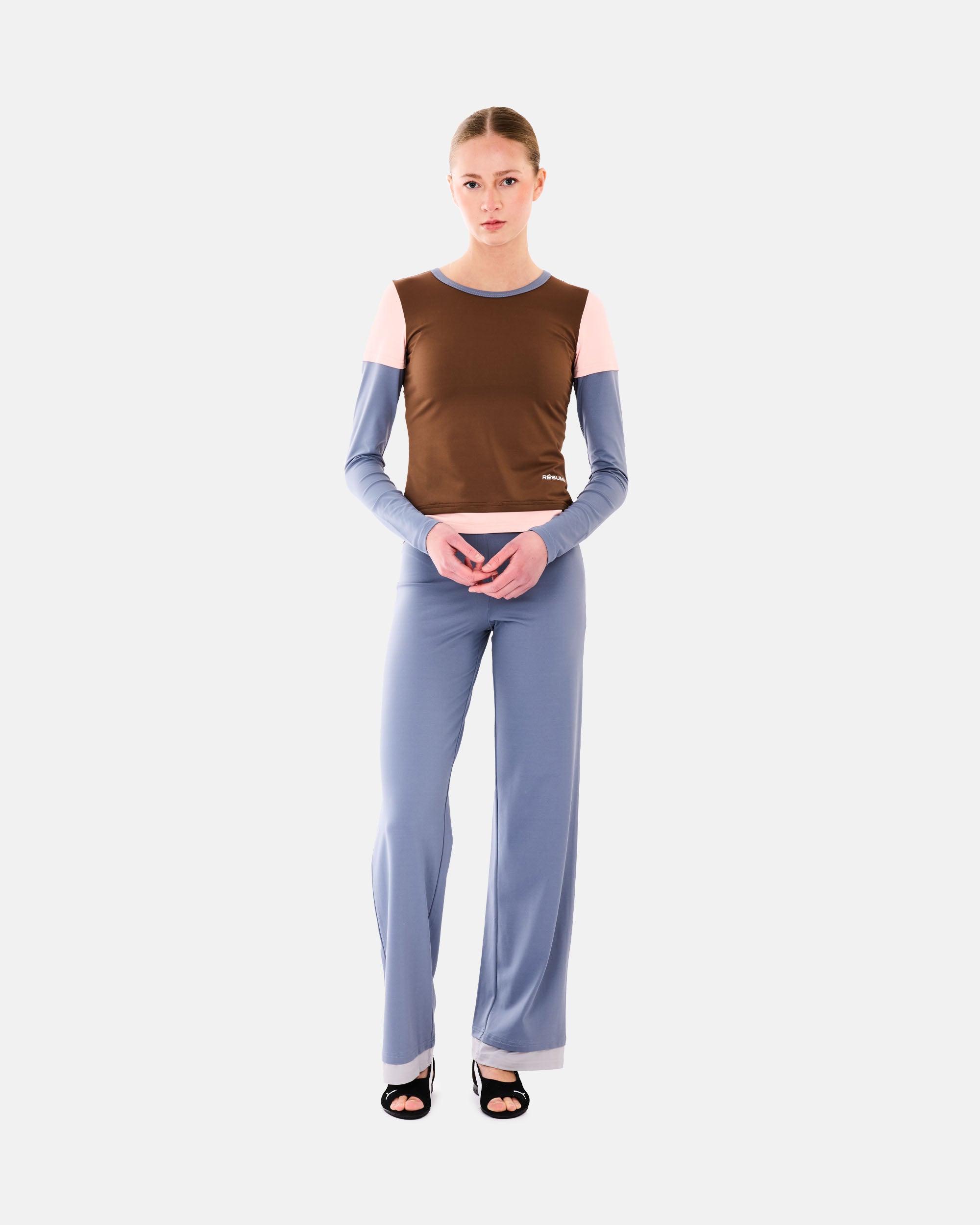 RÉSUMÉ AmariRS Blouse Multi Brown 29211635-097