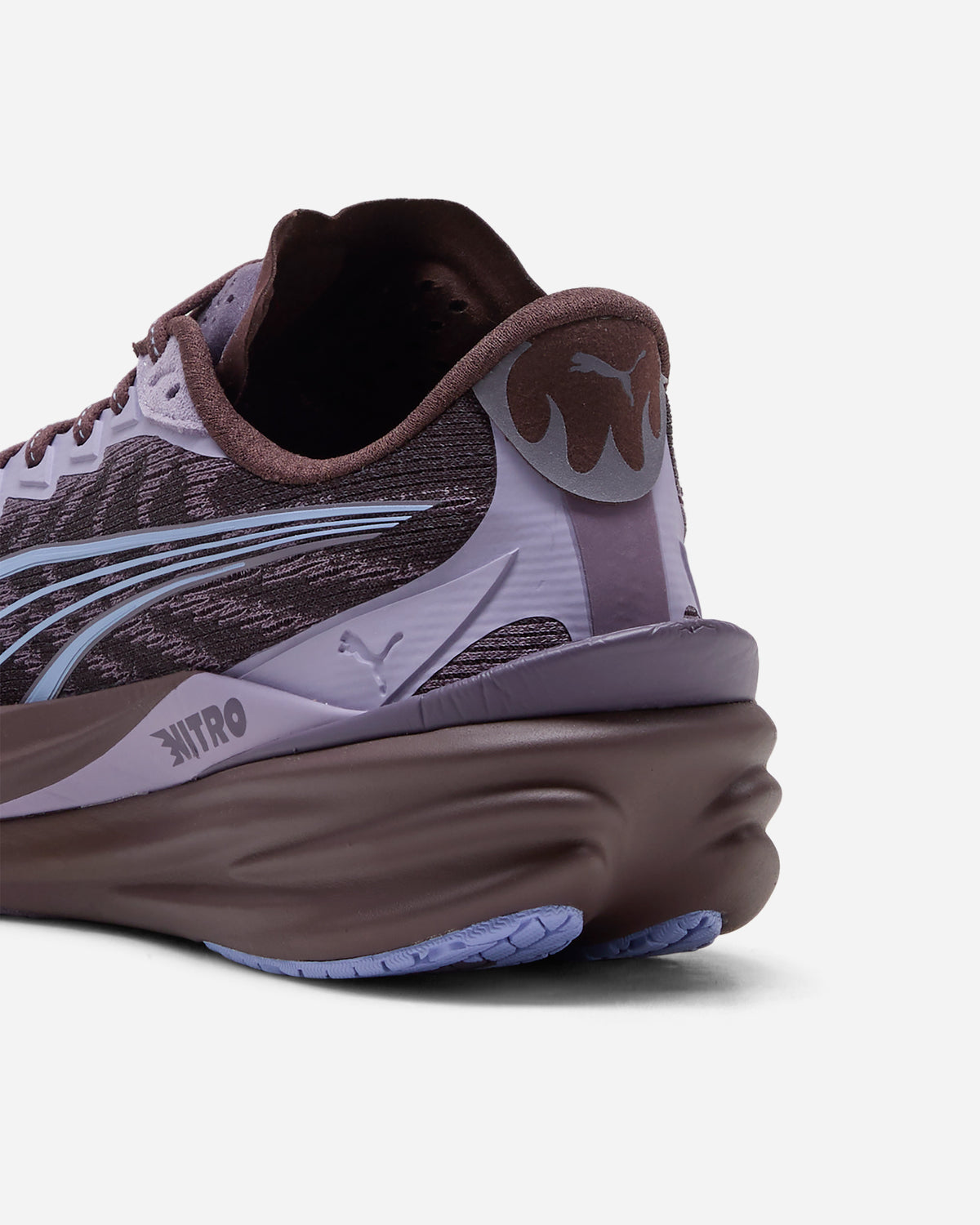Puma Deviate NITRO 4 Womens Chocolate Brown-Purp Chocolate Brown-Purple  31212416