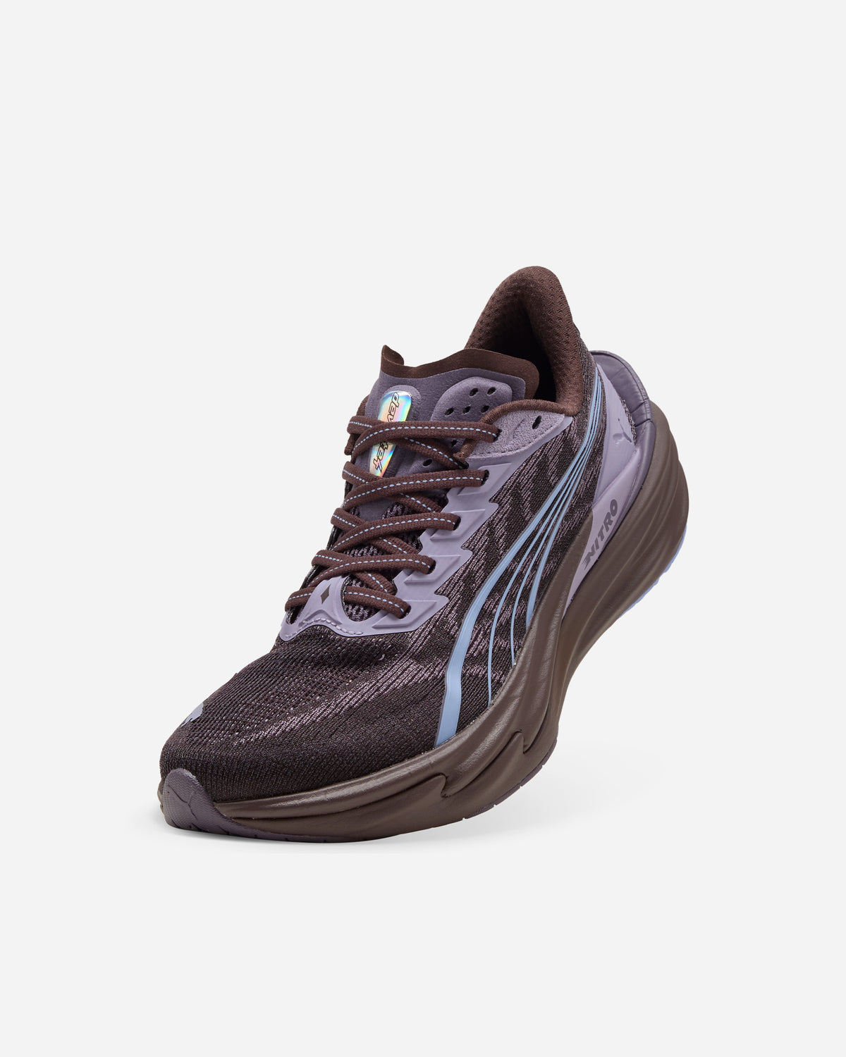 Puma Deviate NITRO 4 Womens Chocolate Brown-Purp Chocolate Brown-Purple  31212416