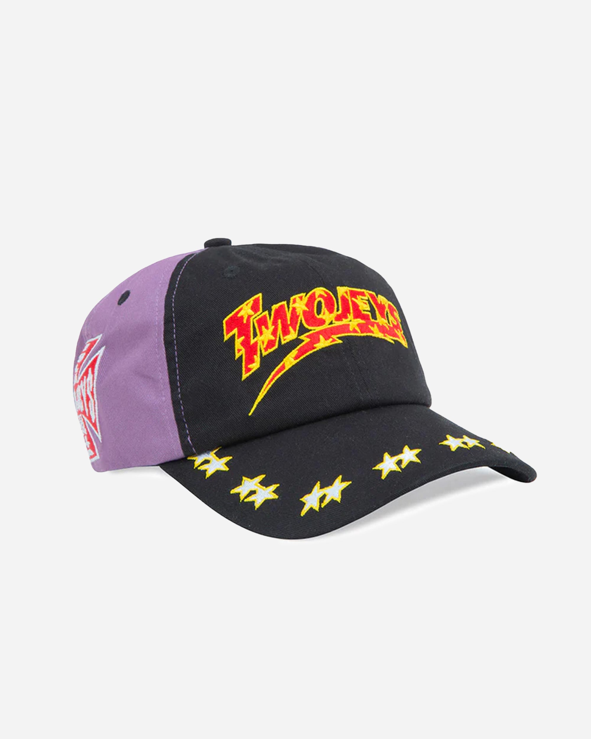 Embroidered Purple Dad Cap