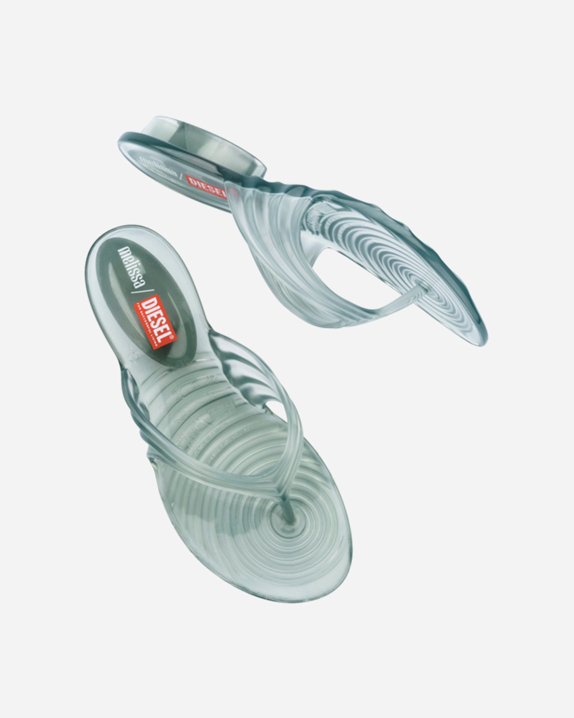 Diesel Melissa x Diesel Quantum Thong TRANSPARENT BLUE 36151-BL277