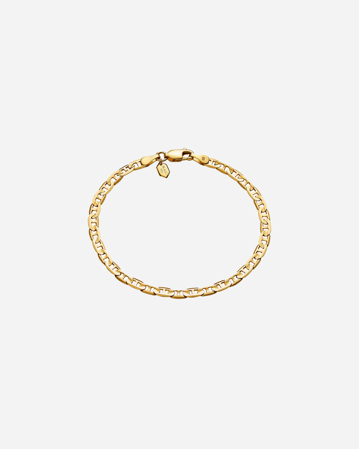 Carlo Bracelet Small Goldplated Silver