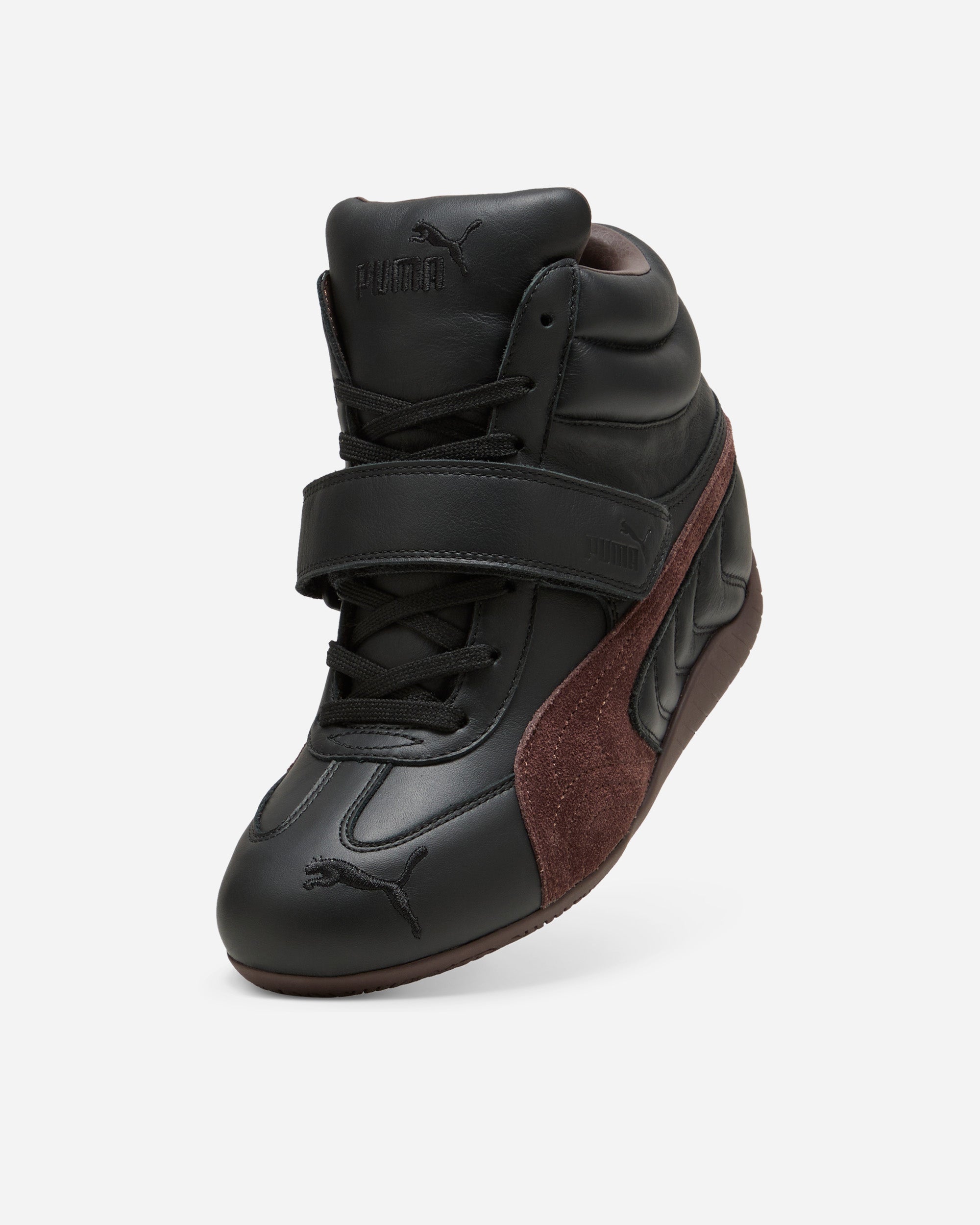 Puma Speedcat Wedge Leather Black-Chocolate Brown 40812002