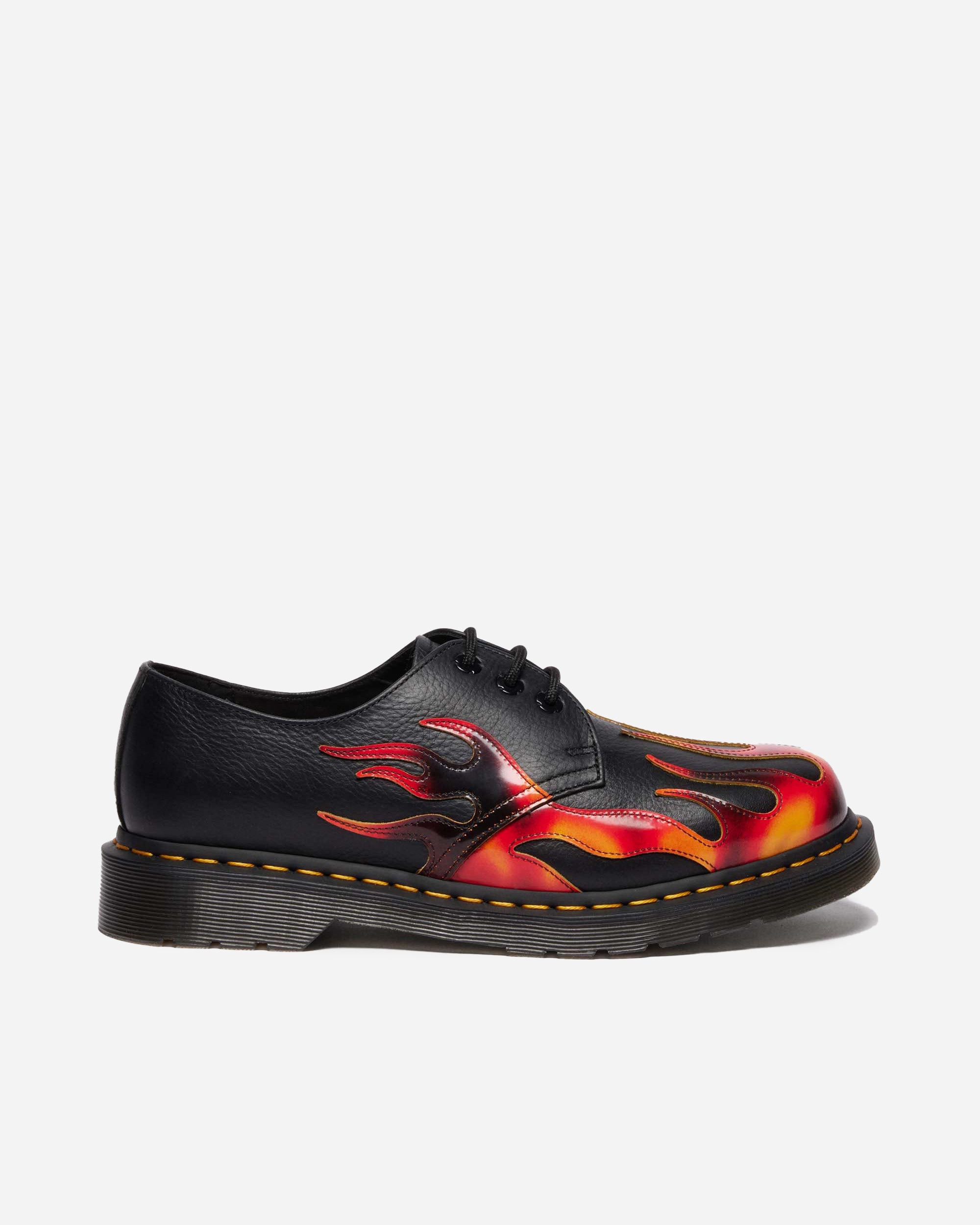 Dr. Martens 1461 Flame Black+Vibrant Red 41604001