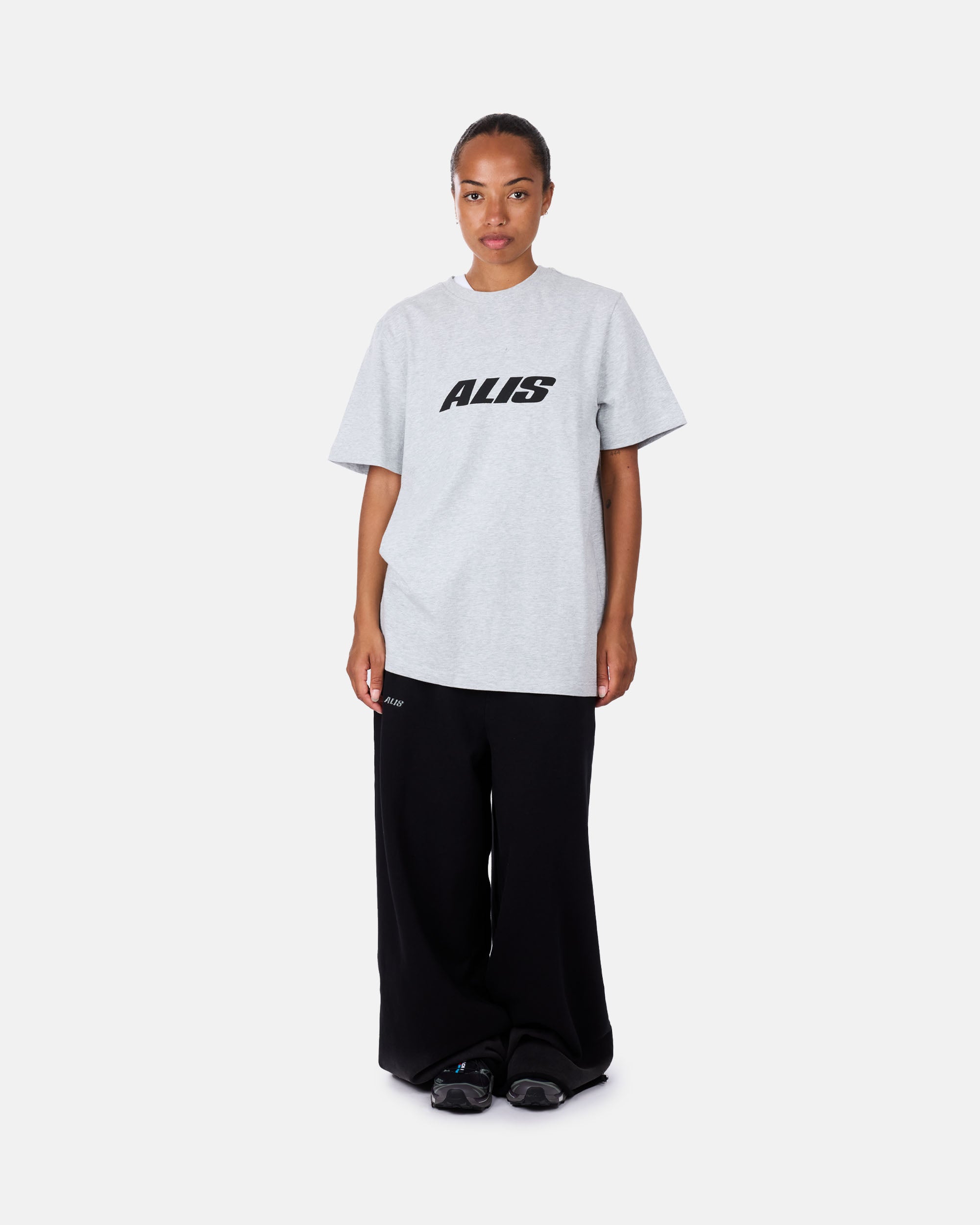 ALIS Jeron Essential T-shirt Grey Melange 50-03