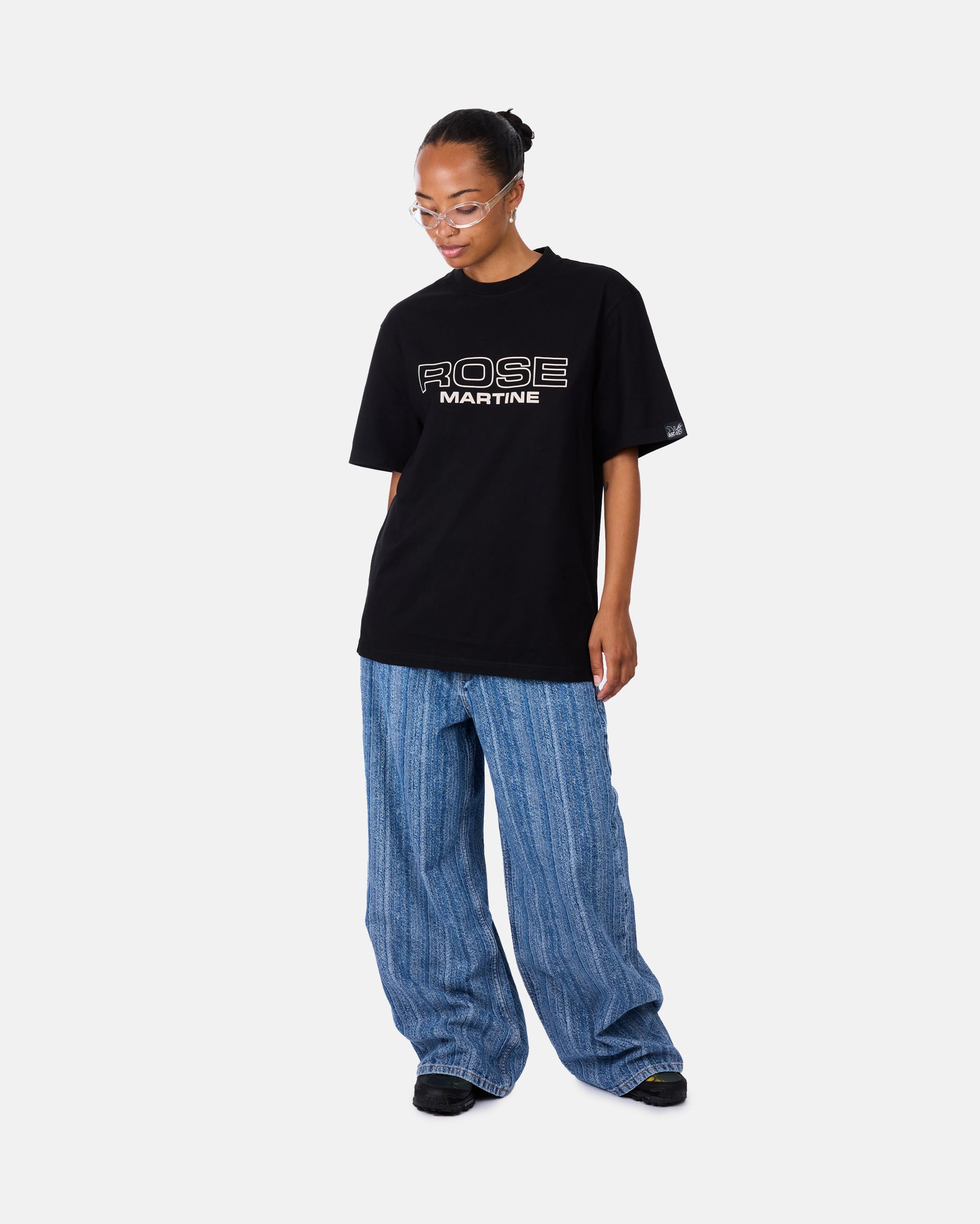 Martine Rose Classic T-shirt BLACK 603JE01001CW