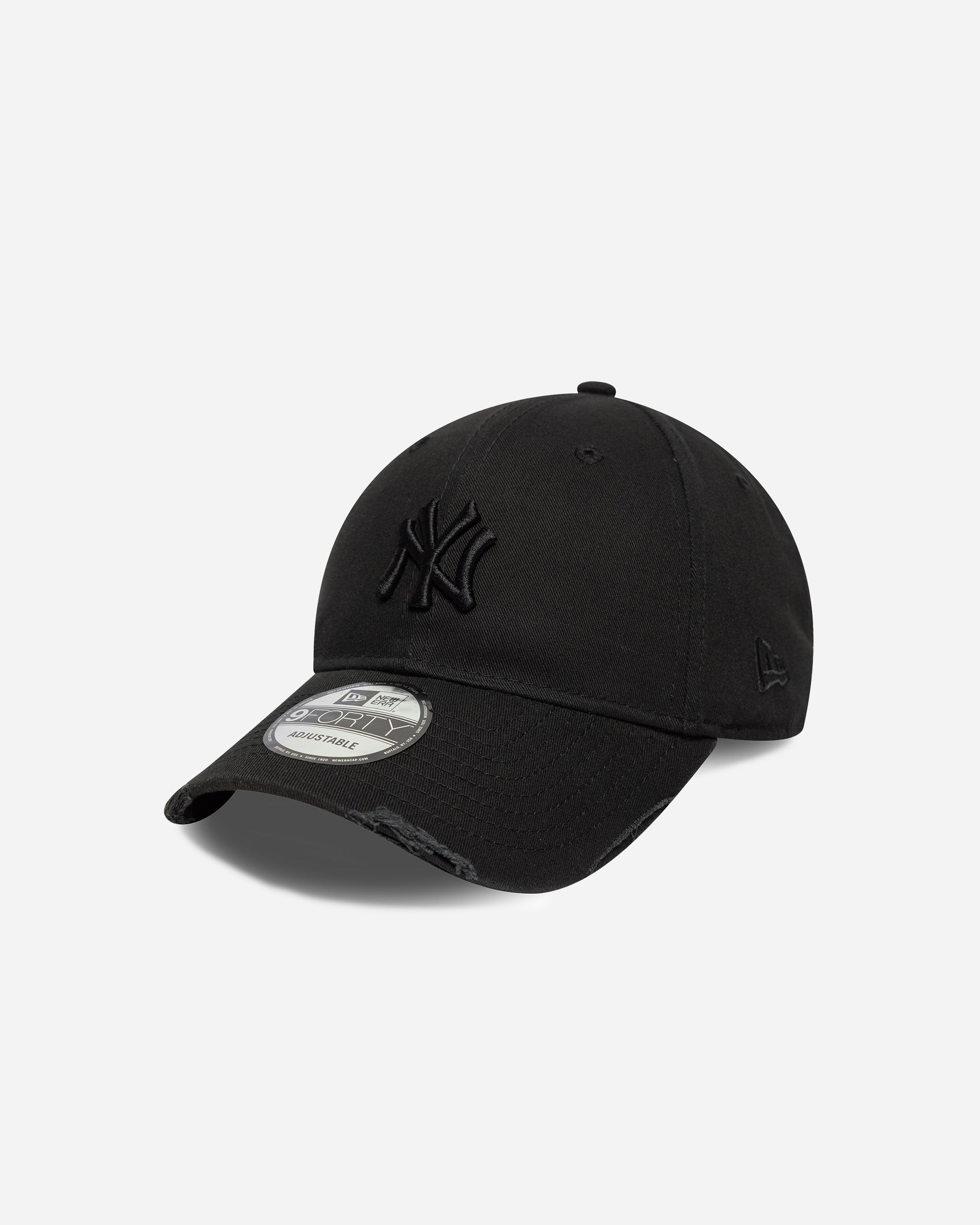 New Era Wash Distress 9FORTY Neyyan BLACK 60771831