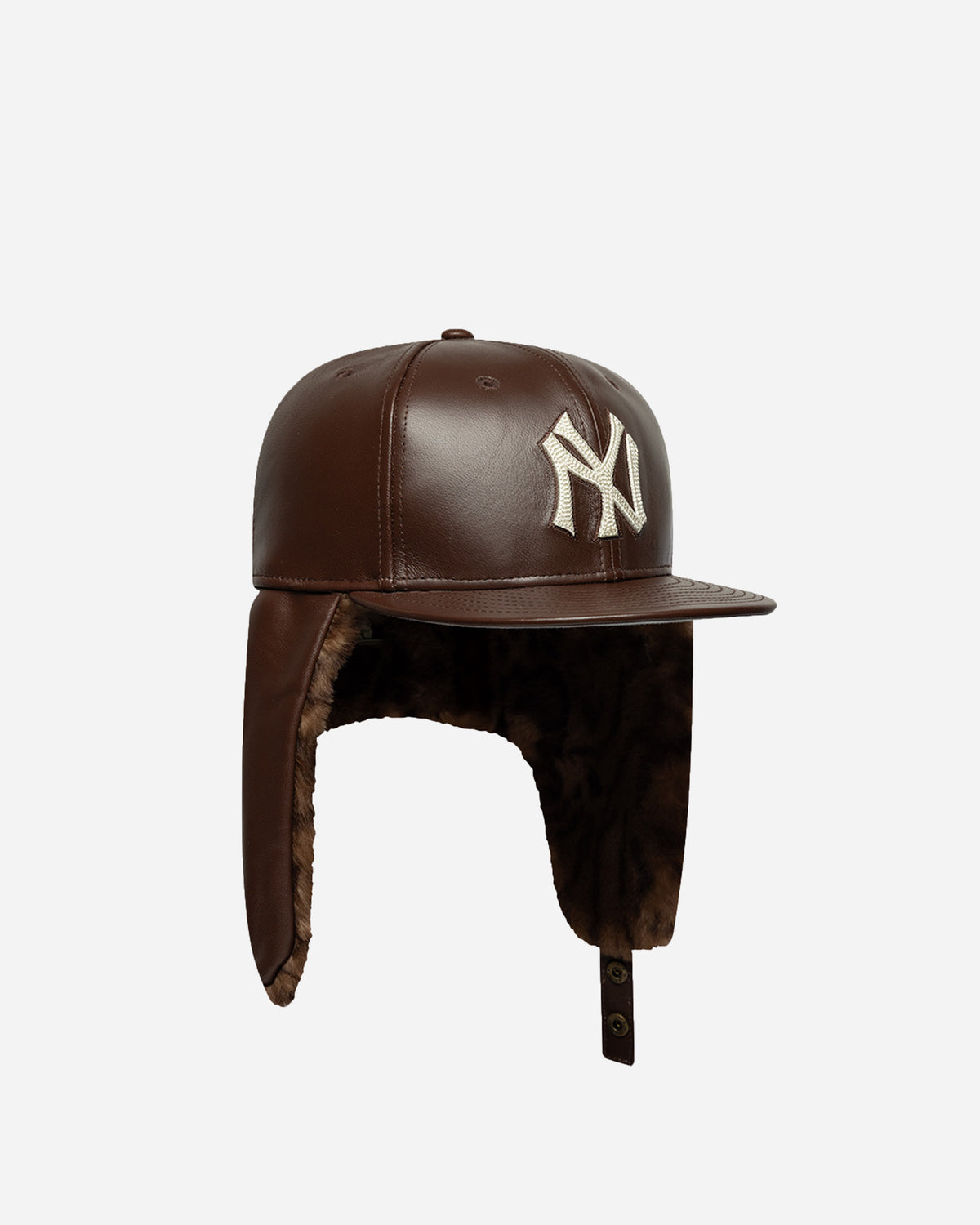 New Era IMG Leather 59FIFTY Dogear MED BROWN 60915852