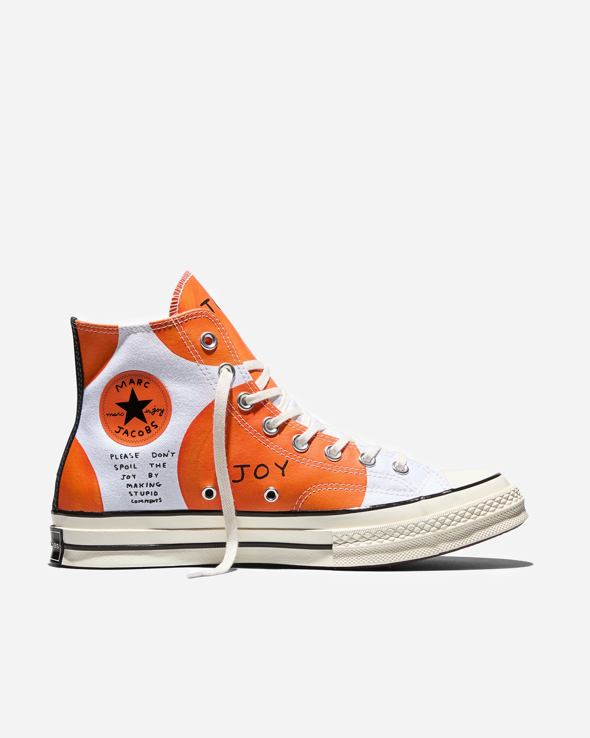 Converse Converse x Marc Jacobs Chuck 70 White/Mandarin Orange/Black A19269C