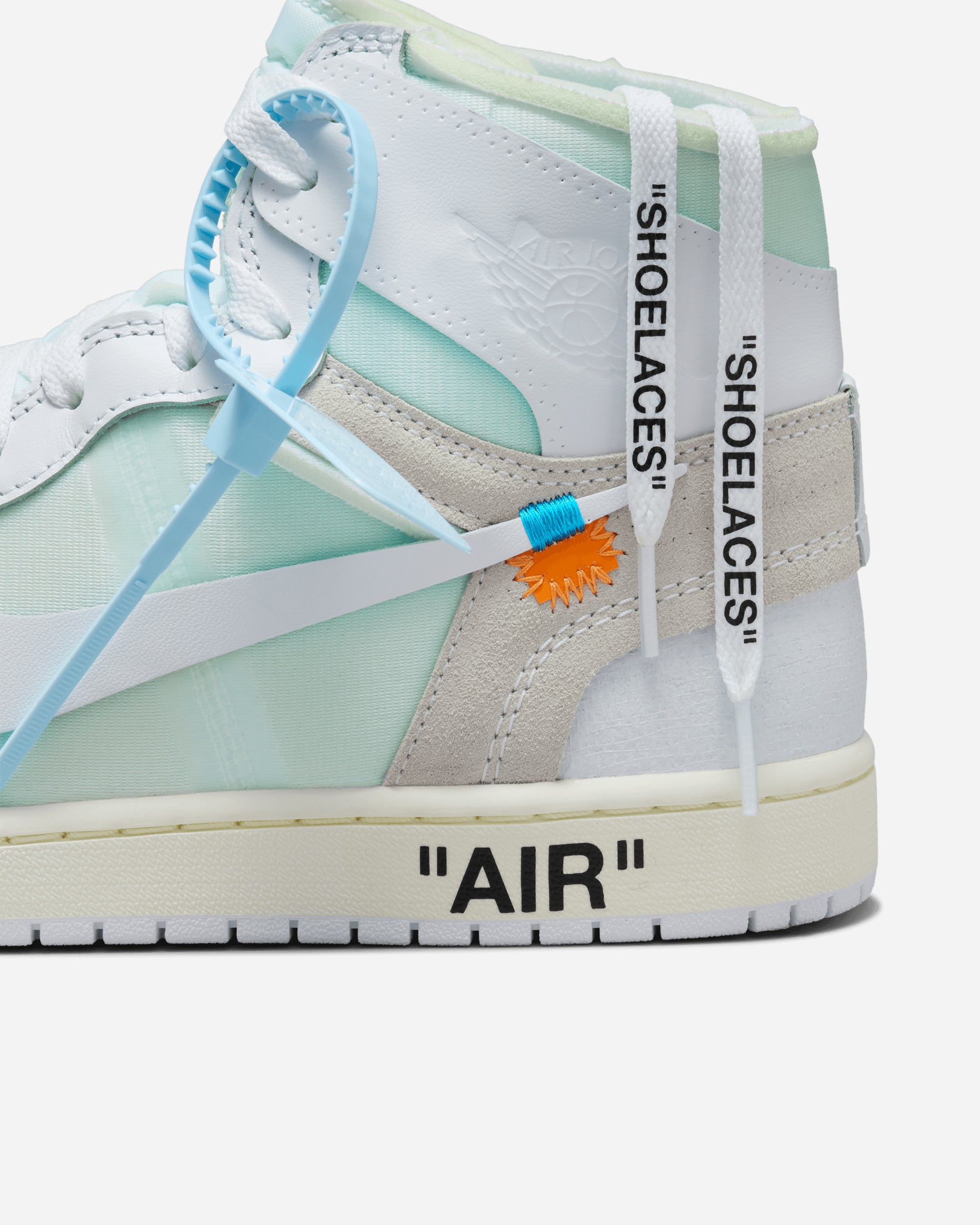 Jordan Brand Air Jordan 1 Retro High Virgil Abloh Archive "Alaska" WHITE/WHITE AA3834-100