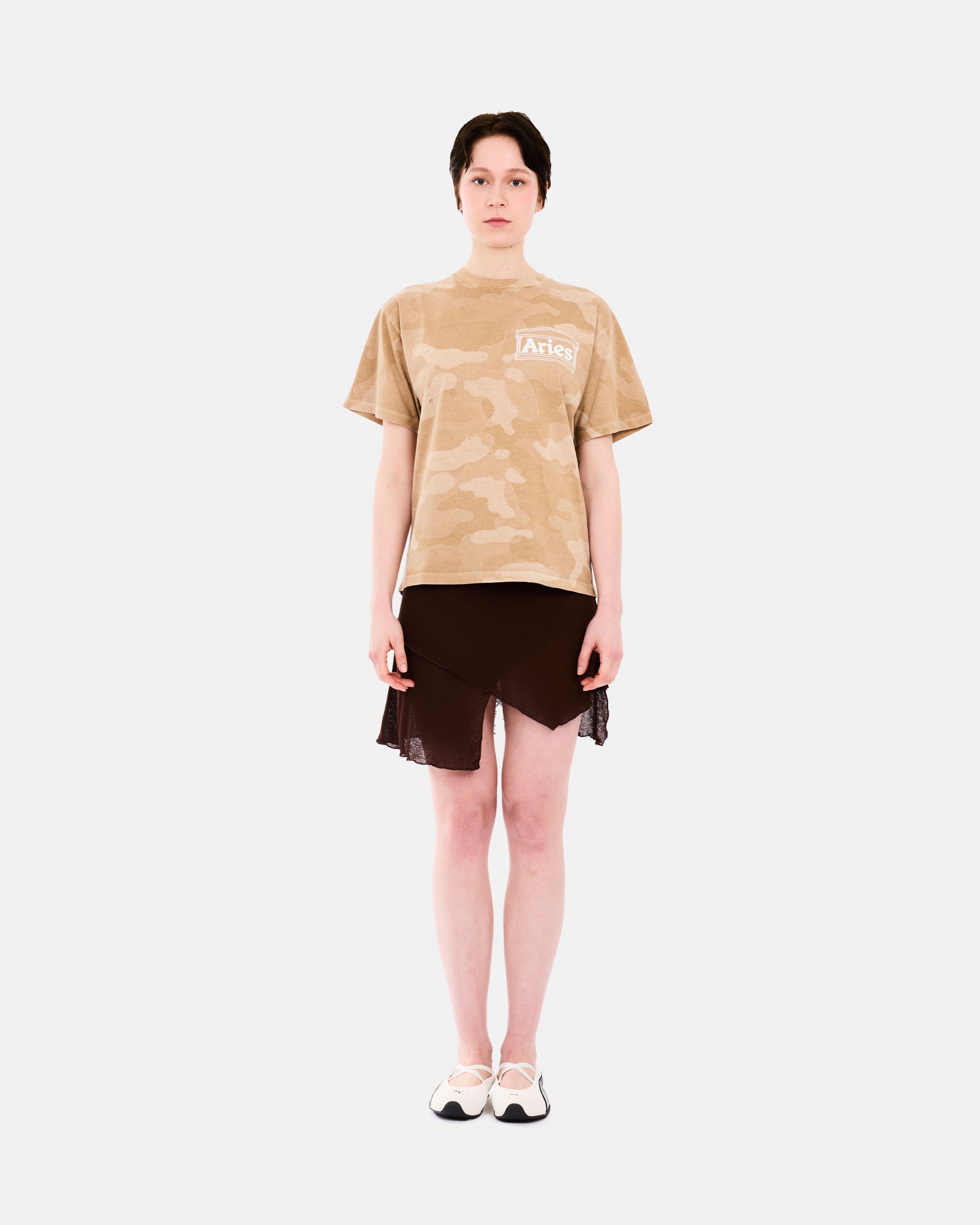 ARIES Aged Camo Ss Tee Desert AR6000105-DS