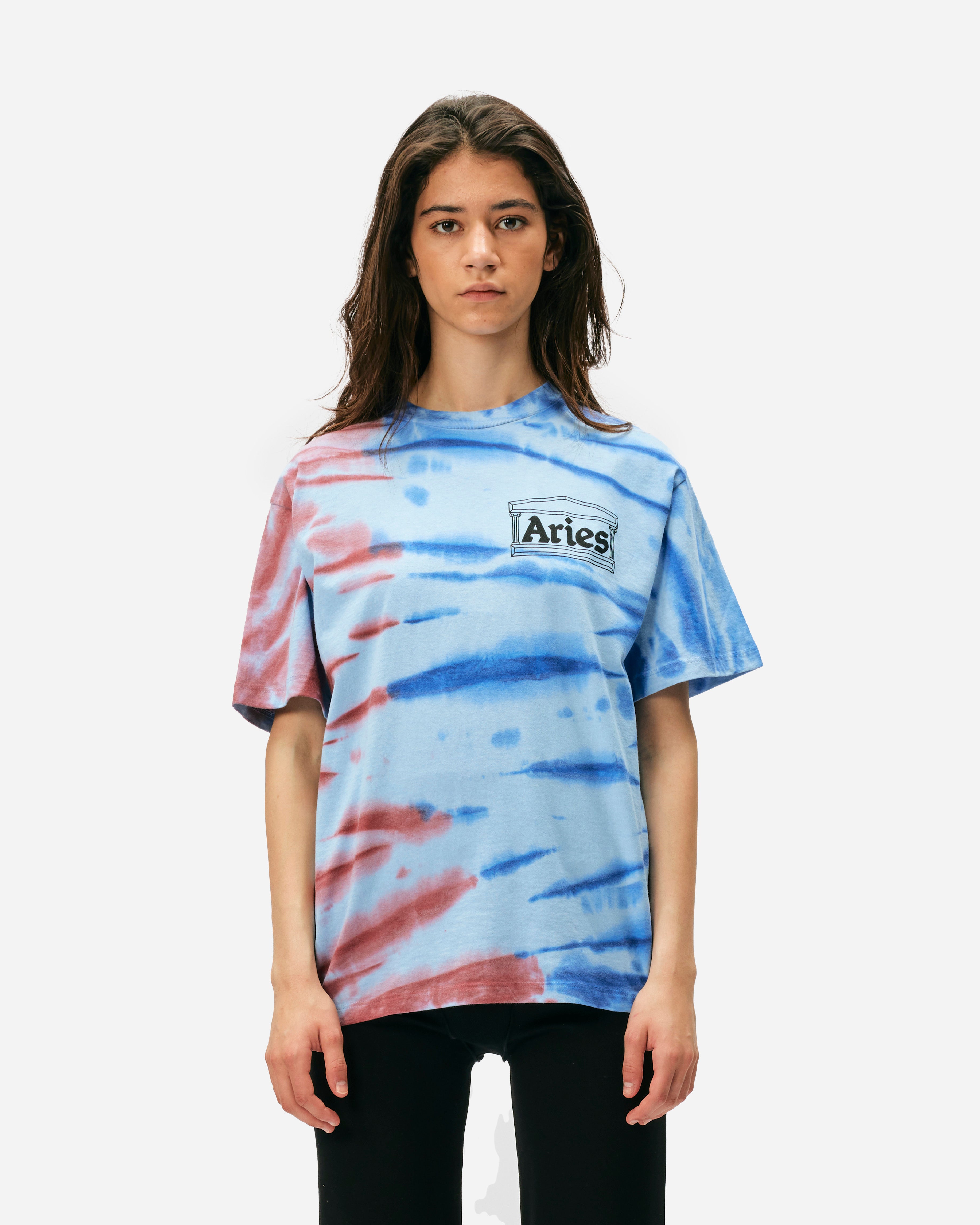 ARIES Stoned Temple Tie Dye t-shirt Multi AR6001801-MLT