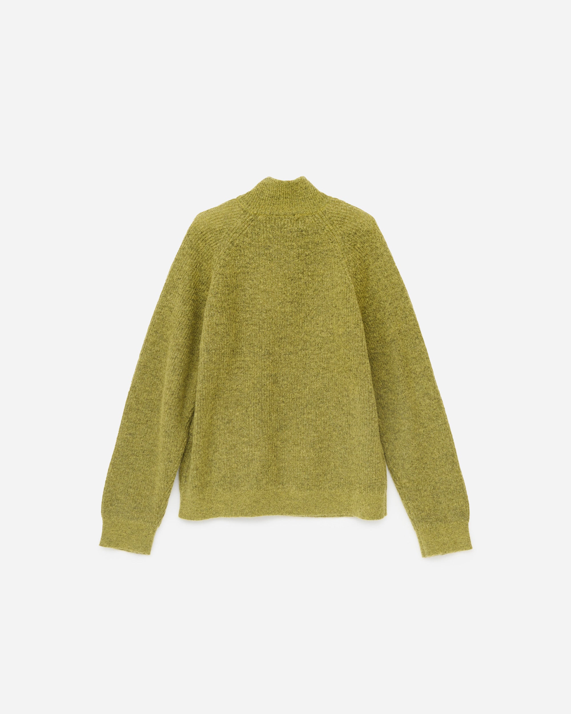 Hiking Patrol Essence Mohair Mixed Knit Top  Yellow  AW25104-Yellow
