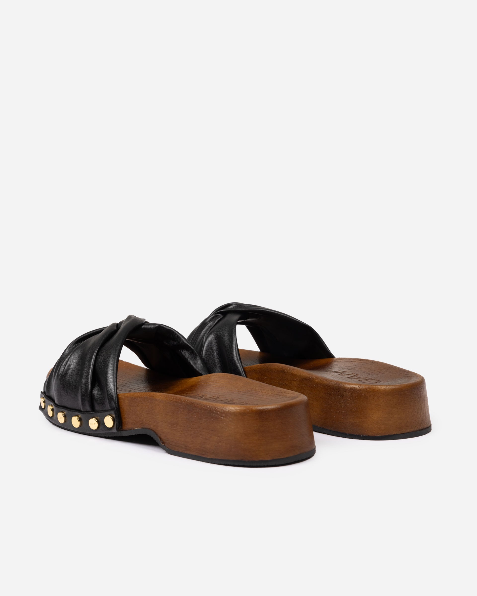 GANNI Tia Fairy Clog Nappa Black B1020170