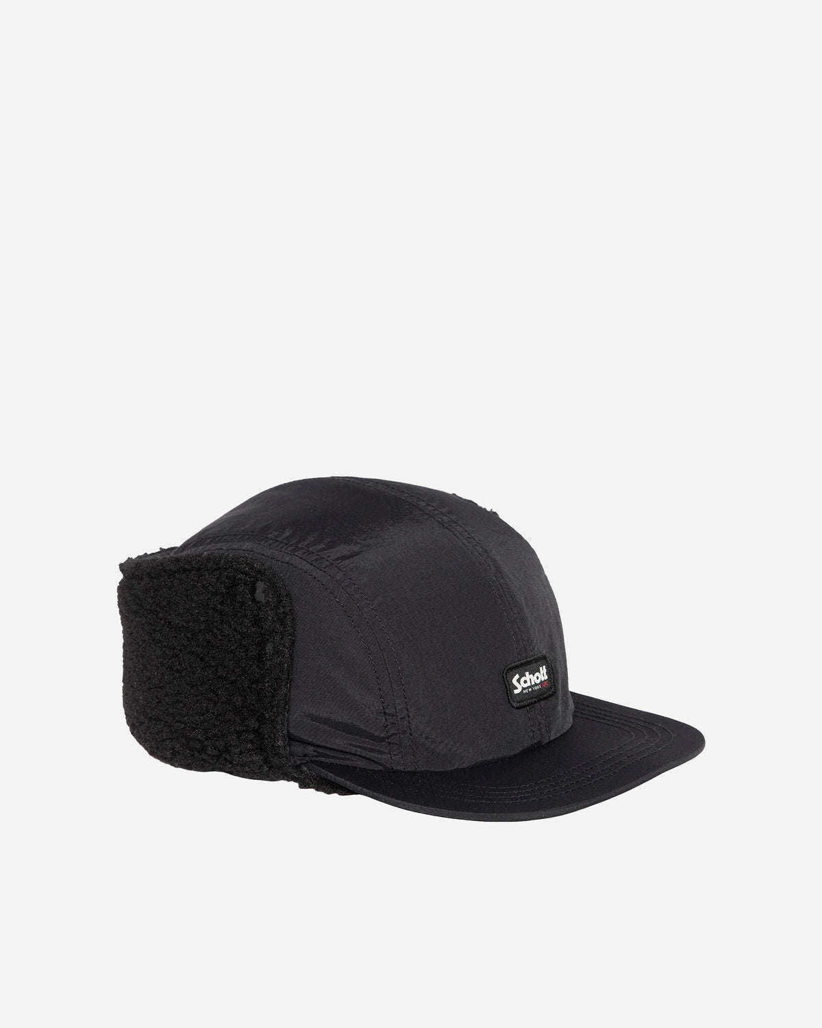 Schott Sherpa Lined Chapka Cap BLACK CAPWILSON-BLACK