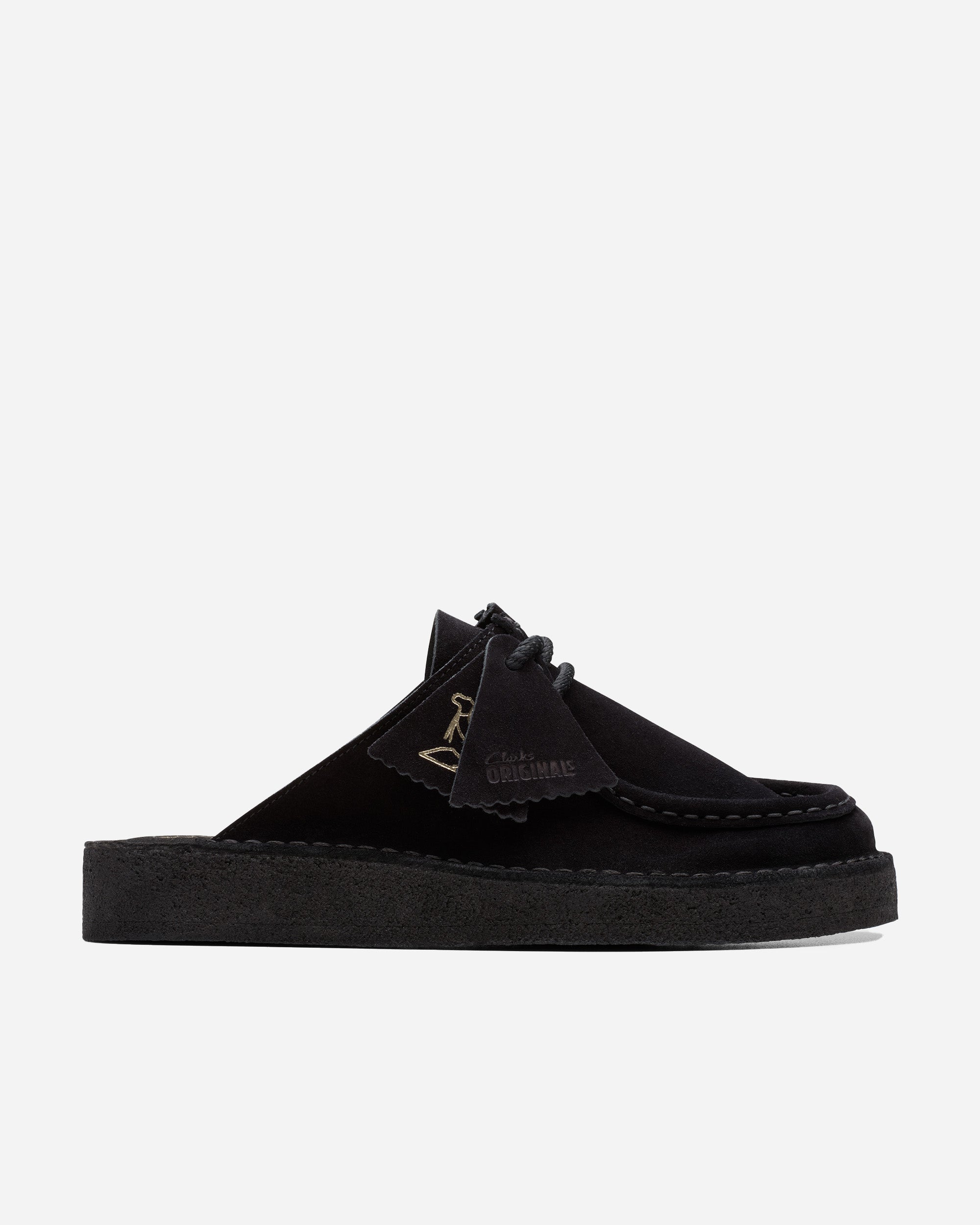 Clarks Originals Desert Nomad Mule 1219 Black Suede CL26181109