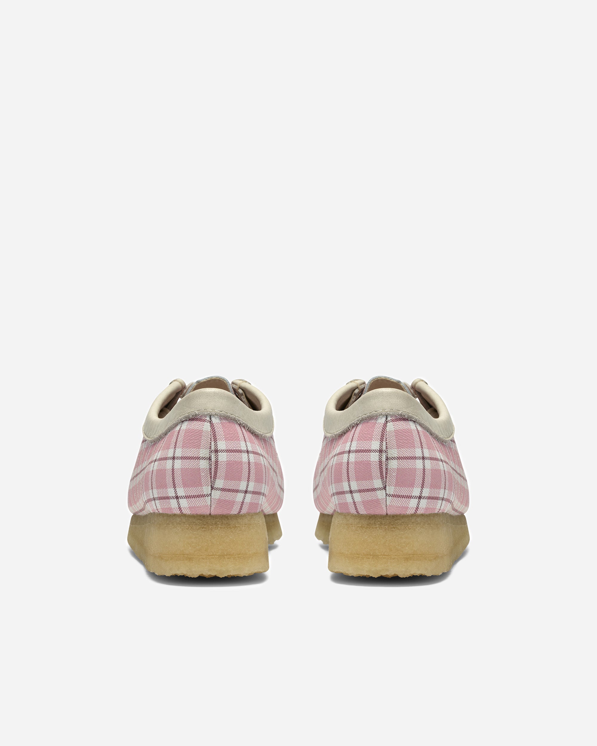 Clarks Originals Wallabee 5342E Pink Check CL26185597
