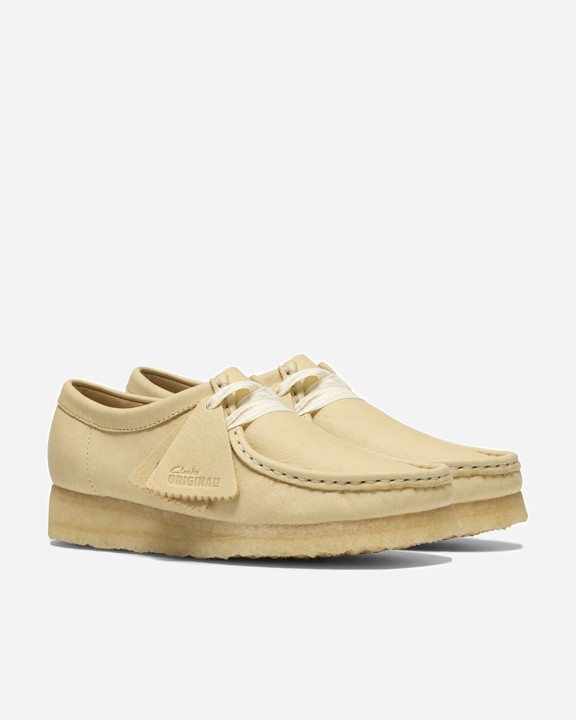Clarks Originals Wallabee 5362A Pale Yellow Lea CL26185626