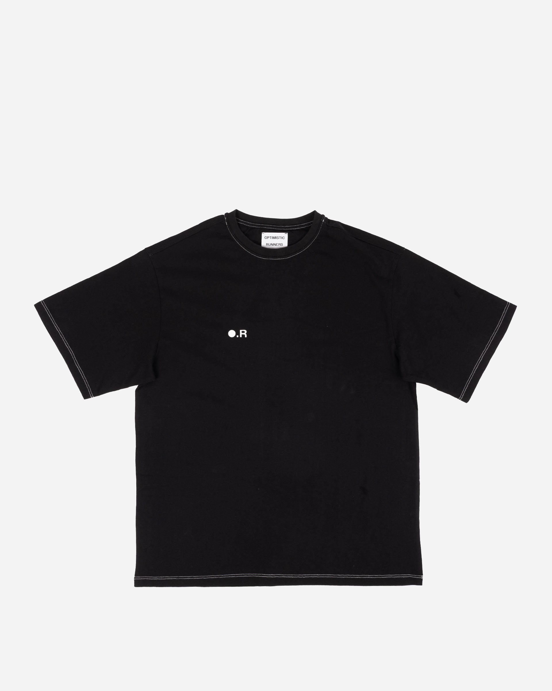 Optimistic Runners Cotton OR T-shirt BLACK CORT26BK