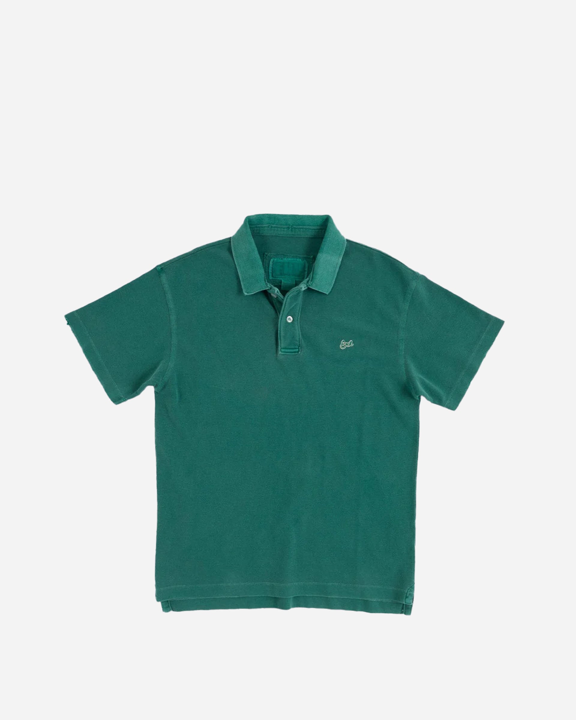 ERL Polo T-shirt GREEN ERL11T005