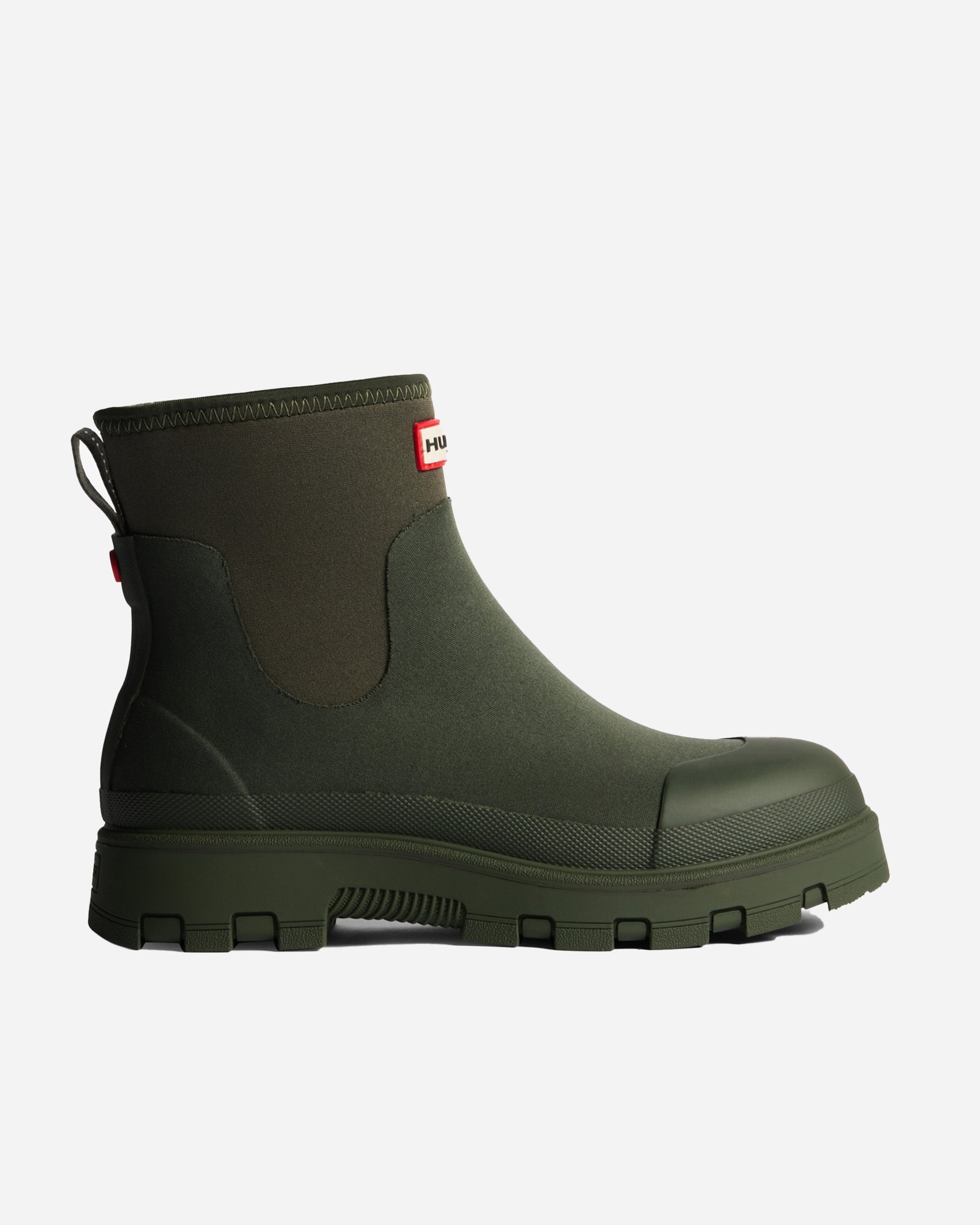 Hunter Elements Neoprene Chelsea Boot DARK OLIVE HFRU0006252DOV