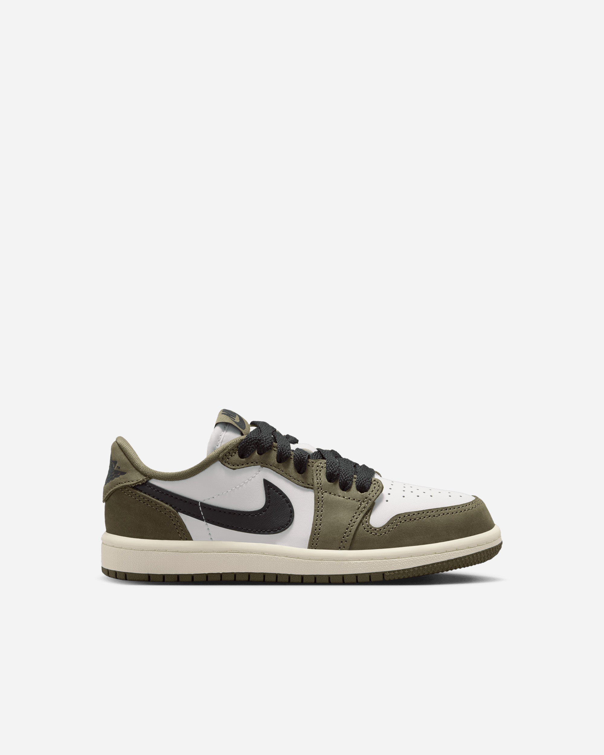Jordan Brand Air Jordan 1 Low OG "Hike Mike" (Preschool) MEDIUM OLIVE/BLACK HQ6996-200