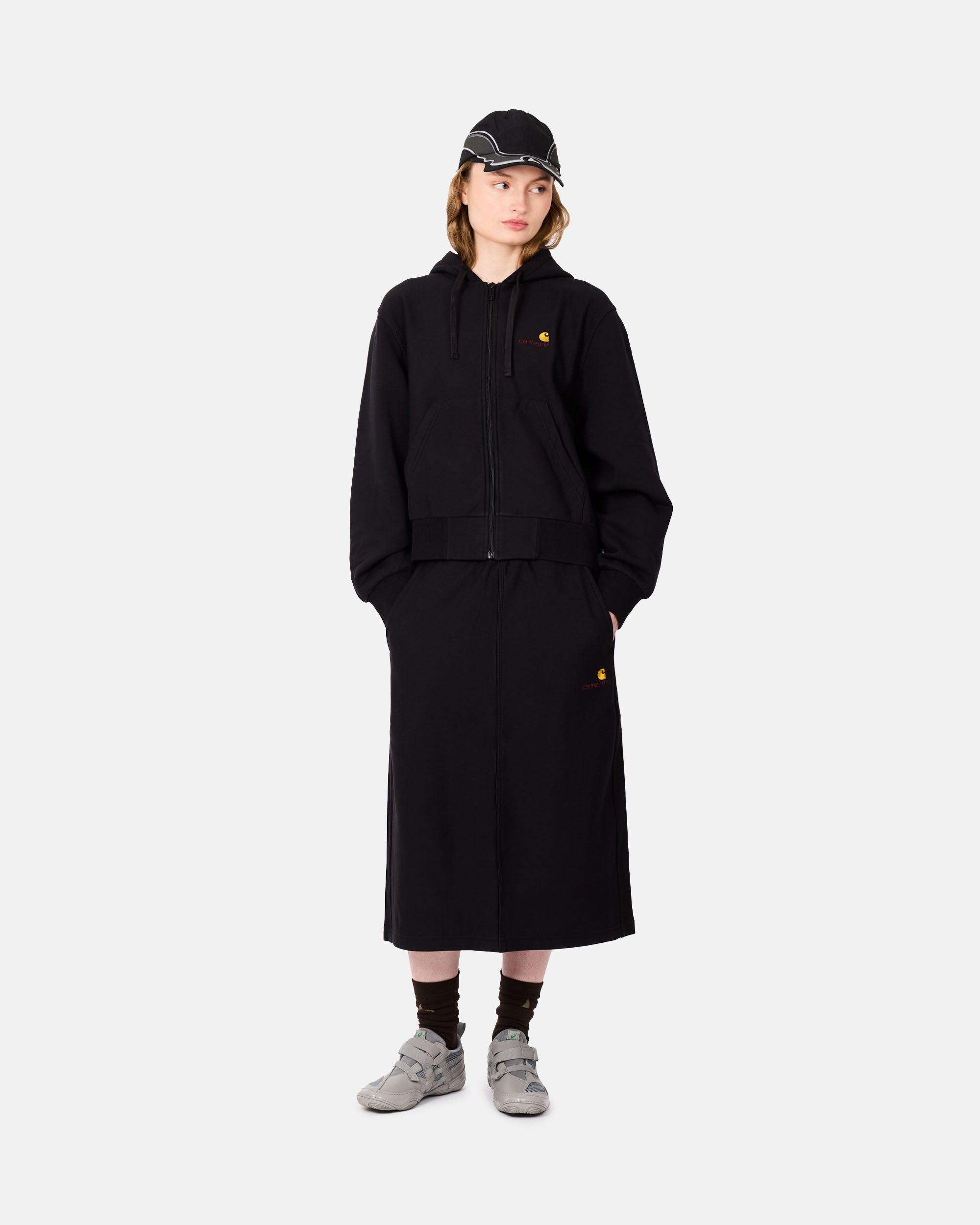 Carhartt WIP American Script Sweat Skirt Black I034491-89.XX