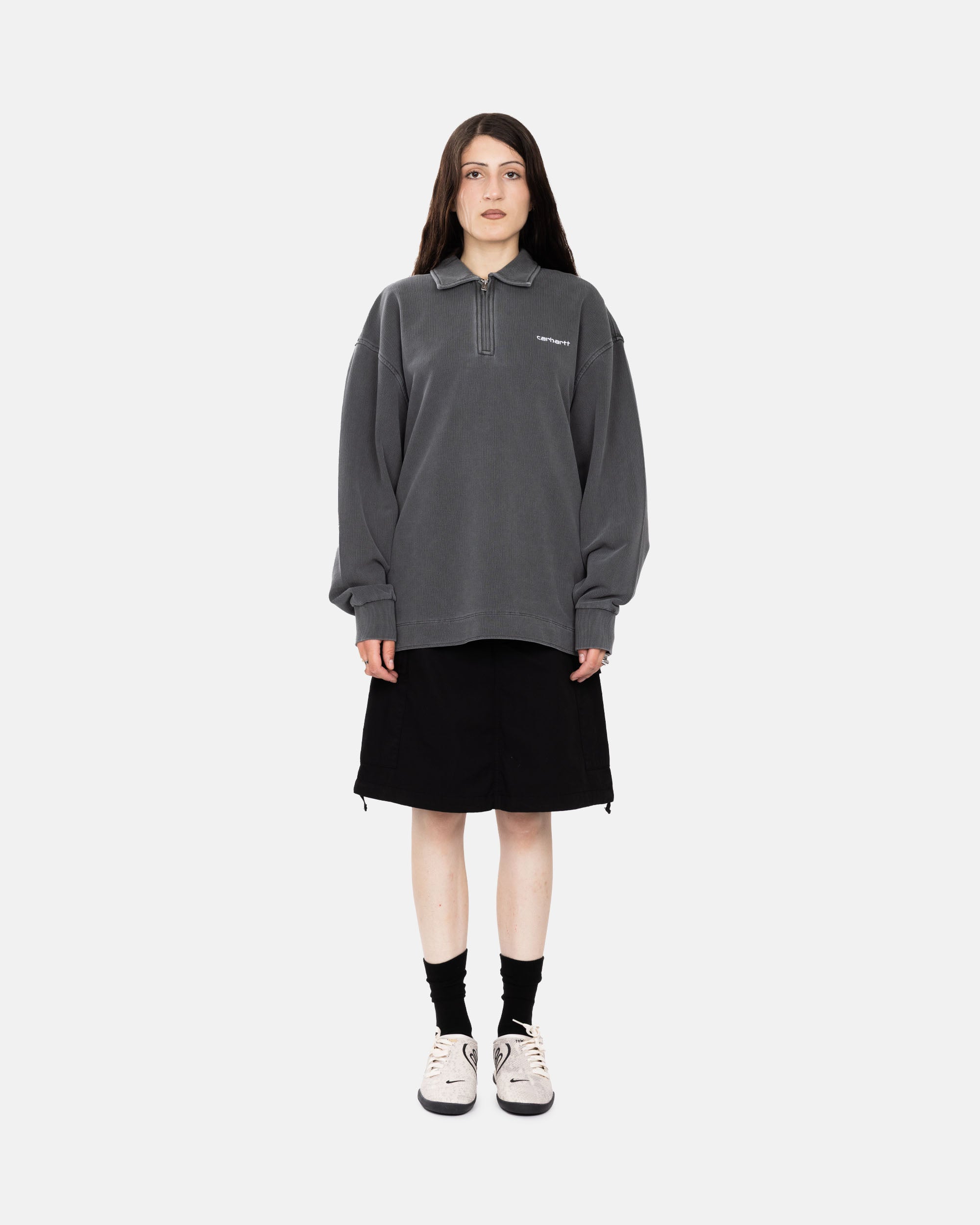 Carhartt WIP Piqué Script Sweat White I035188-0D2GD