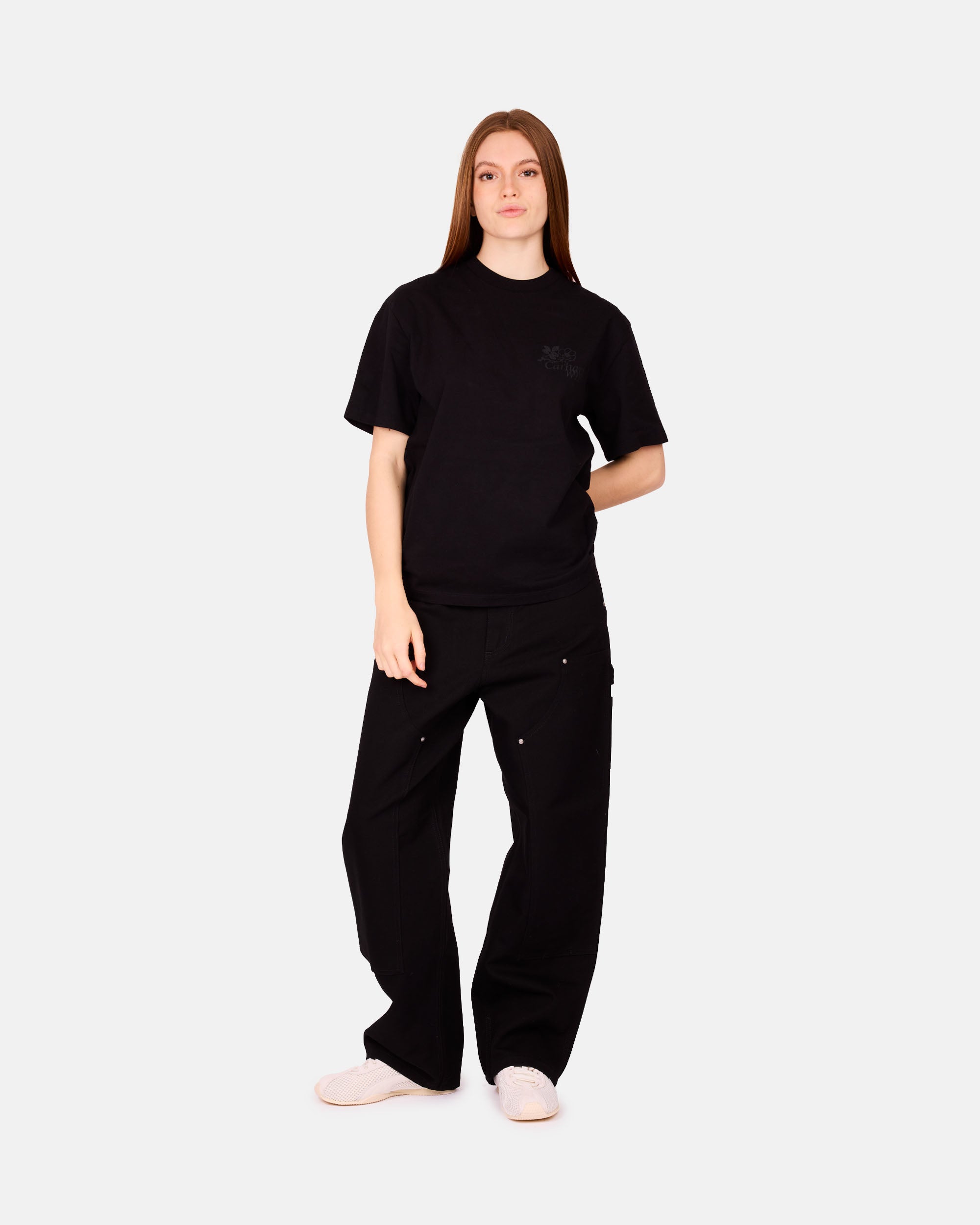 Carhartt WIP Flourish T-Shirt Black I035542-89XX