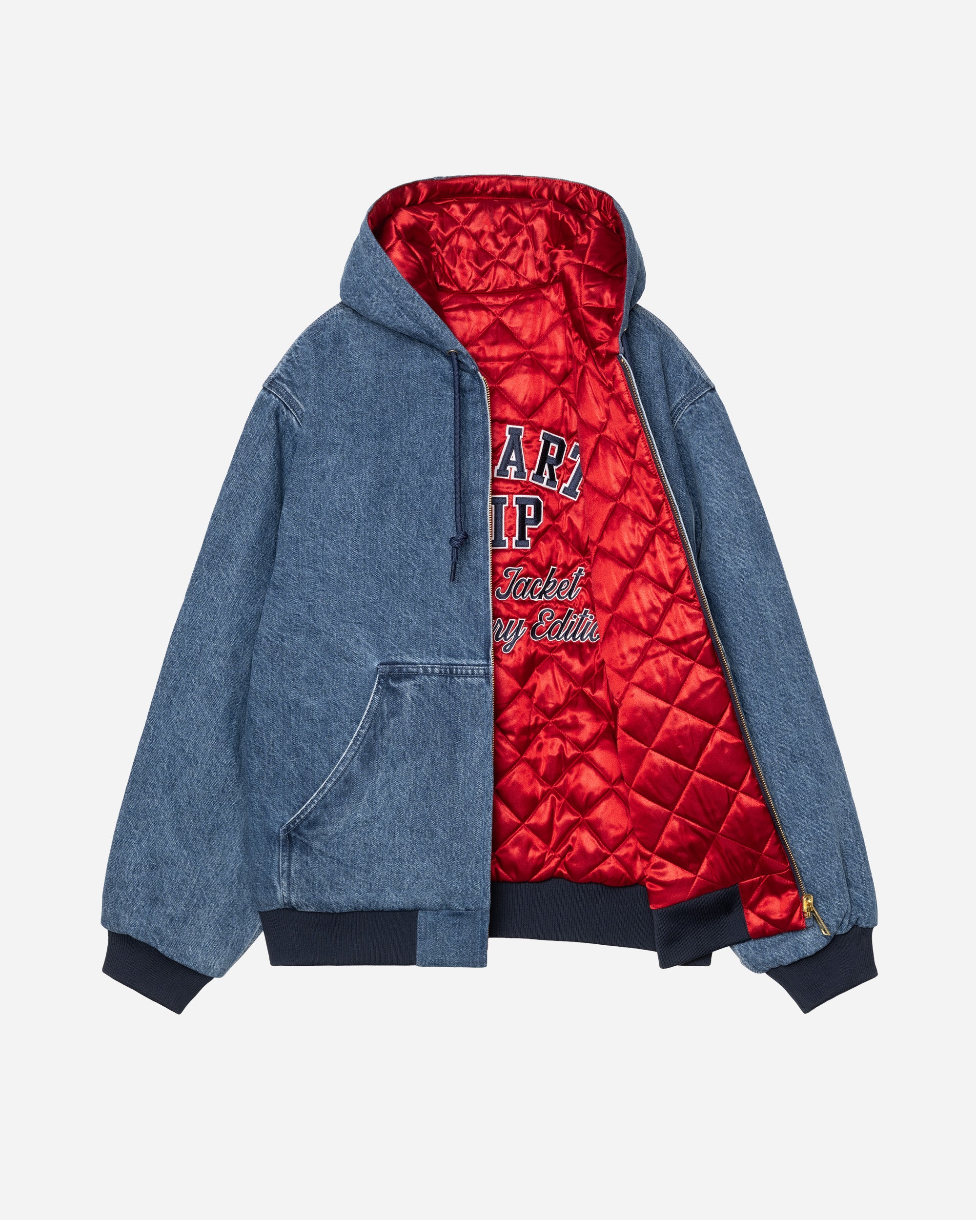 Carhartt WIP 50 Years Anniversary OG Active Jacket Denim Blue / USA Red I035966-3FZ12