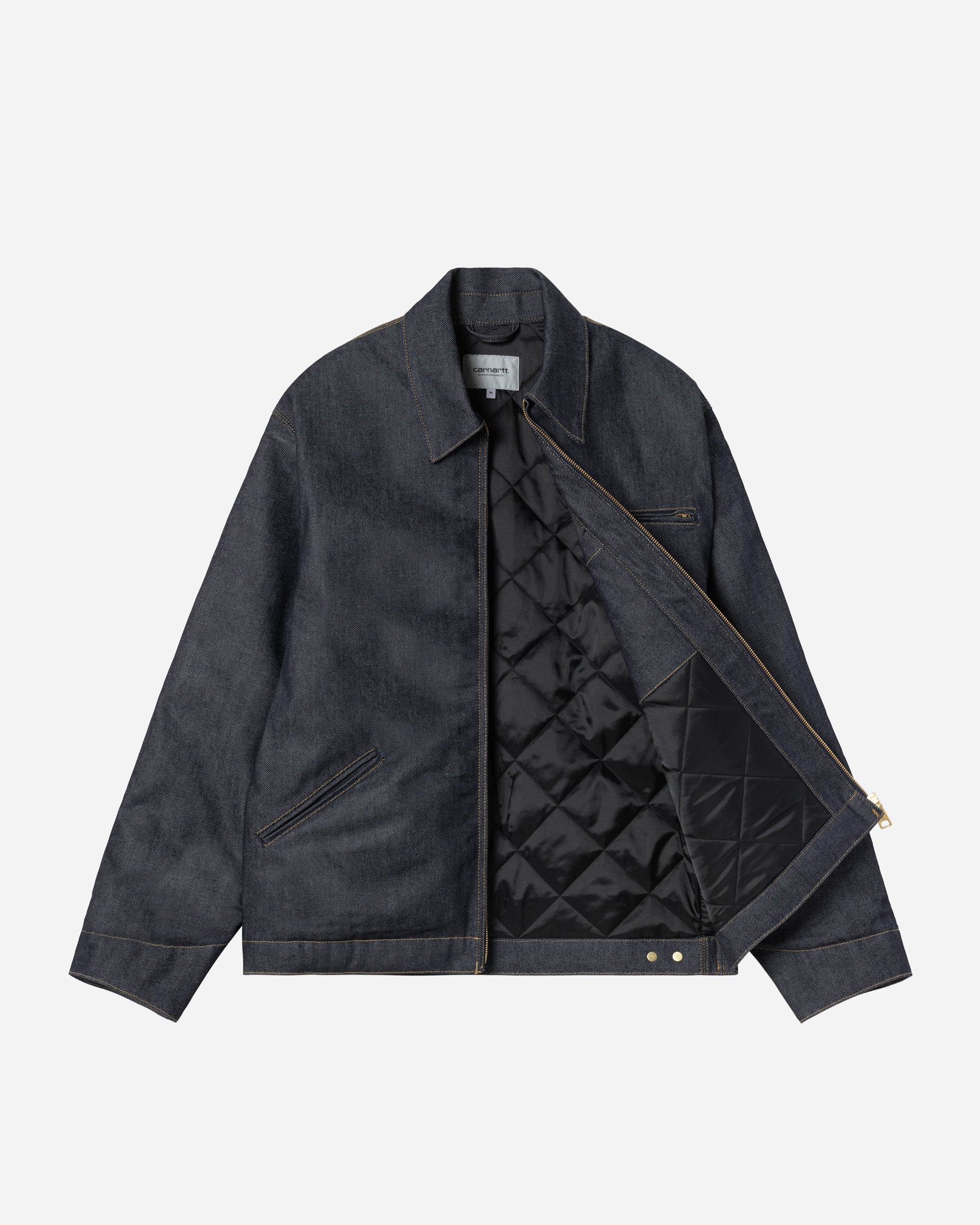 Carhartt WIP OG Detroit Jacket 'Bradenton' Denim Blue I036259-01.01